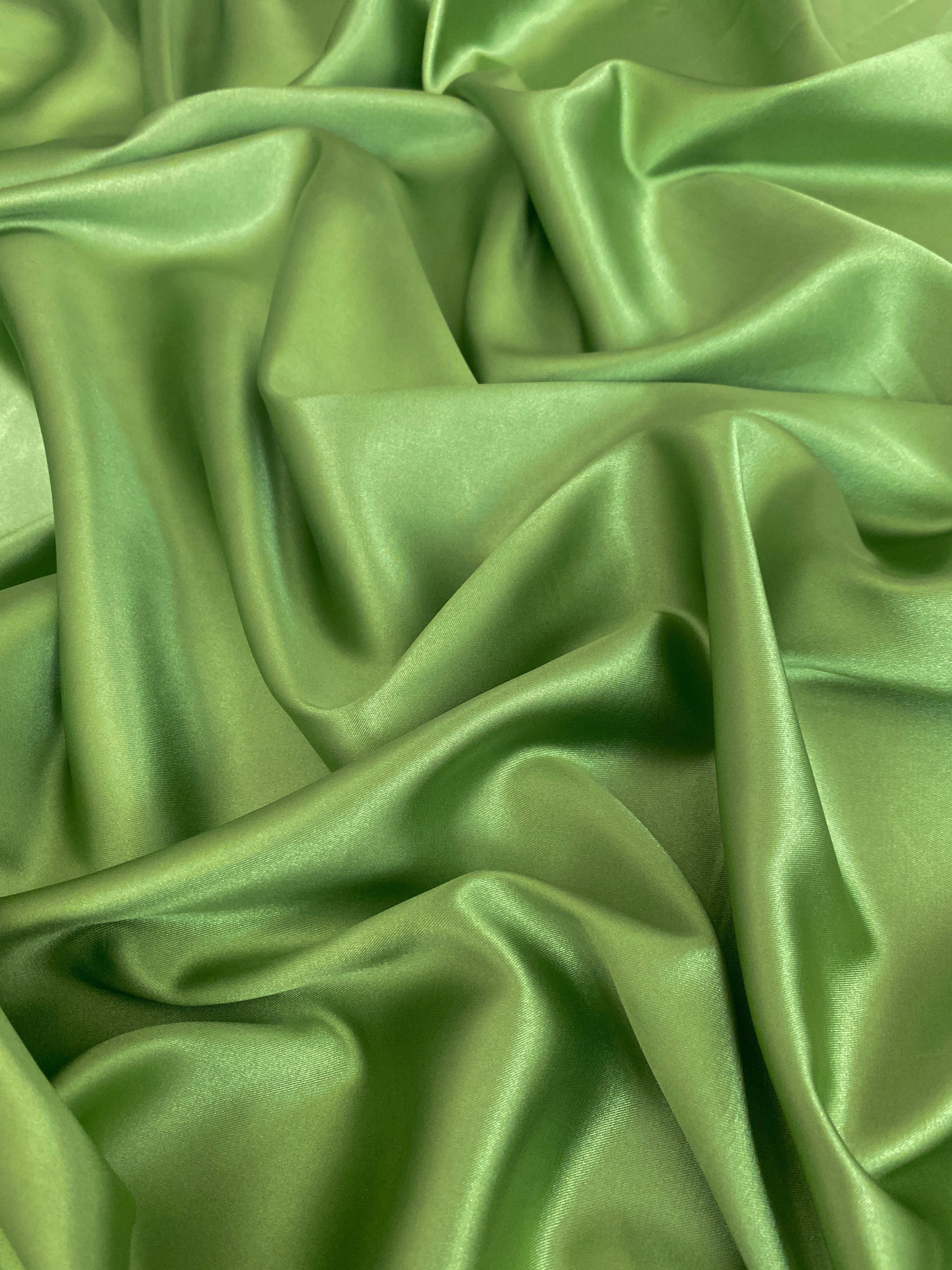 apple green silky satin, green silky satin, light green silky satin, dark green silky satin, sage green silky satin, silky satin for woman, silky satin for bride, silky satin in low price, silky satin on discount, silky satin on sale 