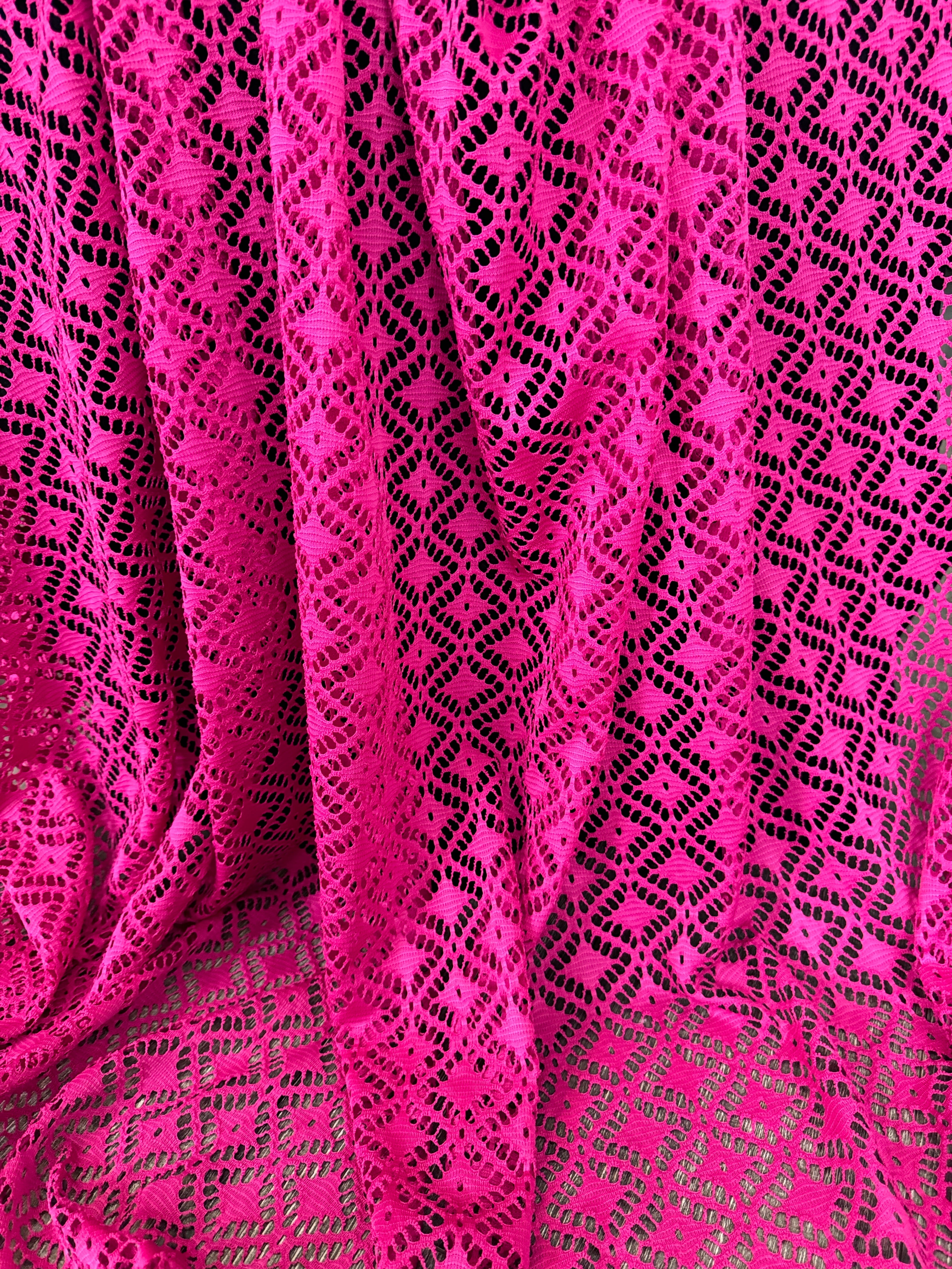 Hot Pink Crochet Hollow Out Knit, pink Crochet Hollow Out Knit, dark pink Crochet Hollow Out Knit, light pink Crochet Hollow Out Knit, fuchsia Crochet Hollow Out Knit, Crochet Hollow Out Knit on discount