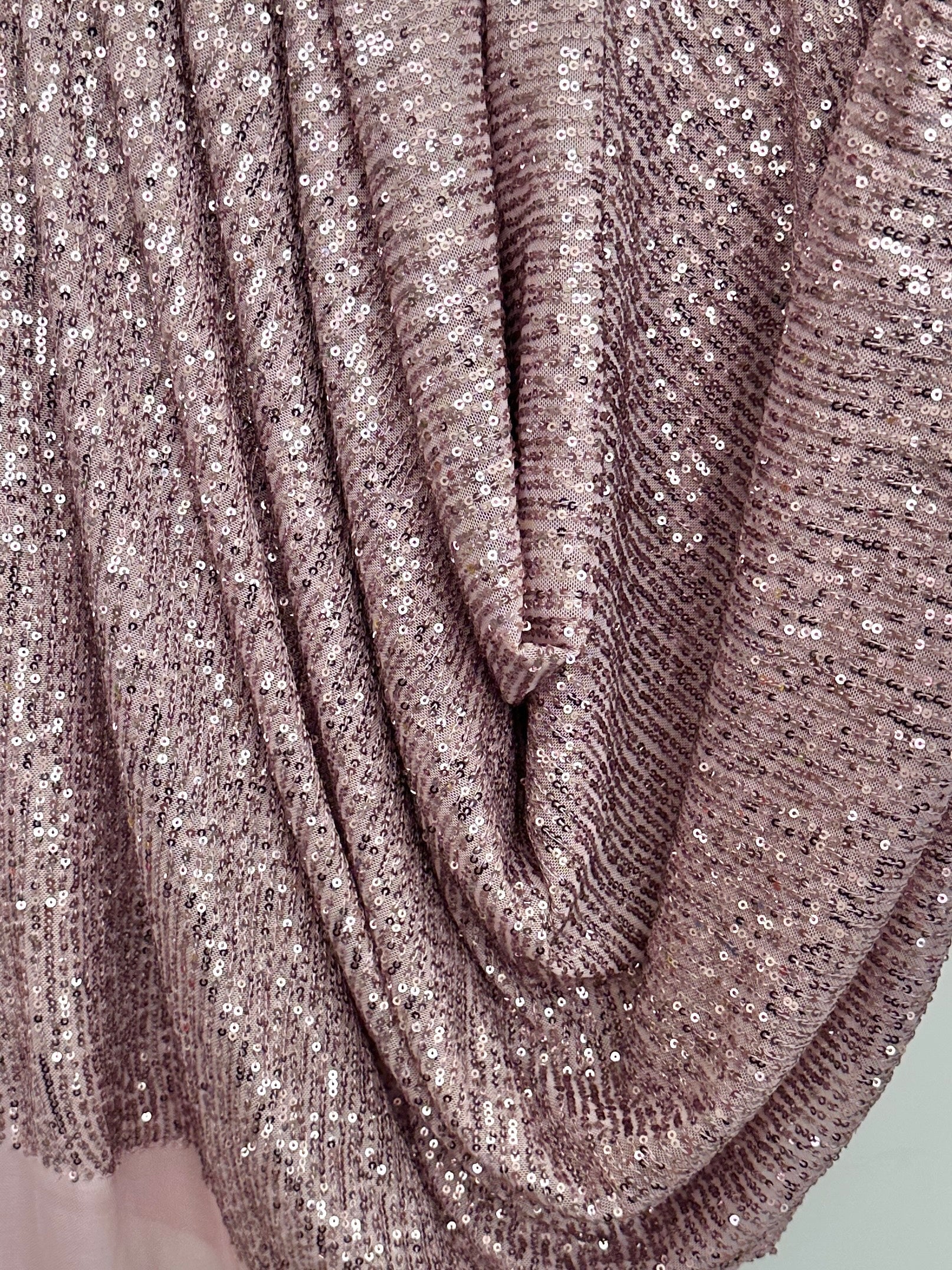mavue super stretch sequin on mesh, purple sequin on mesh, light purple sequin on mesh, sequin on mesh for woman, sequin on mesh for bride, sequin on mesh on discount, sequin on mesh on sale, premium sequin on mesh, kiki textile sequin on mesh, sequin on mesh for party wear 