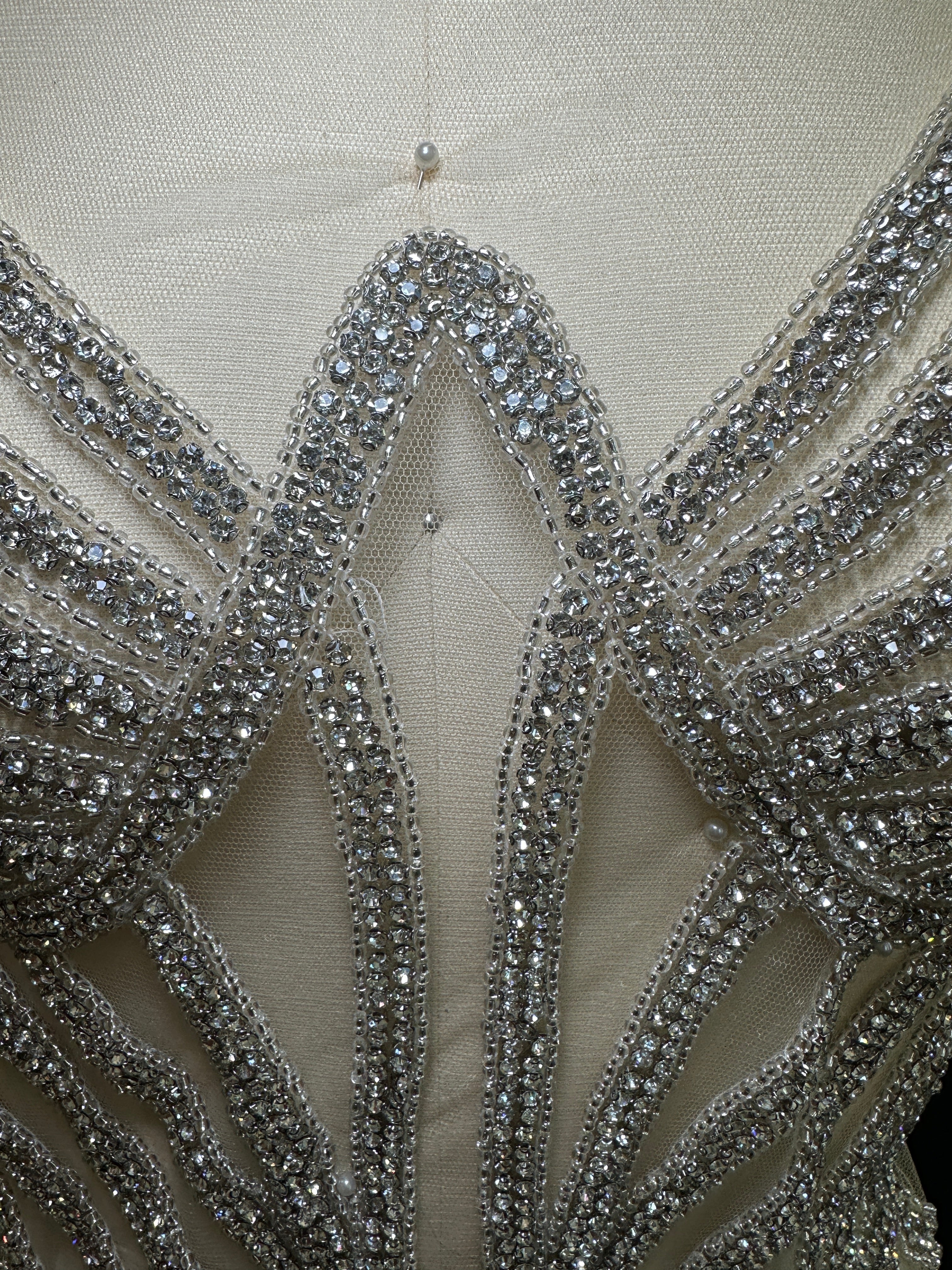 Bria Fringe Rhinestone Bodice Applique, sparkle crystal bodice, silver rhinestone applique, rhinestone bodice for woman, rhinestone bodice ,rhinestone beads, rhinestone applique, rhinestone applications, rhinestone, luxurious dress, flawless dress fabric, embellishment for dress, diy dress, decoration for dress, crystal applique for dresses, crafts for dress, bridal dress rhinestone, beaded mesh sequin bodice, beaded mesh fabric for dress, beaded bodice for dress, applique for gown, applique for dress