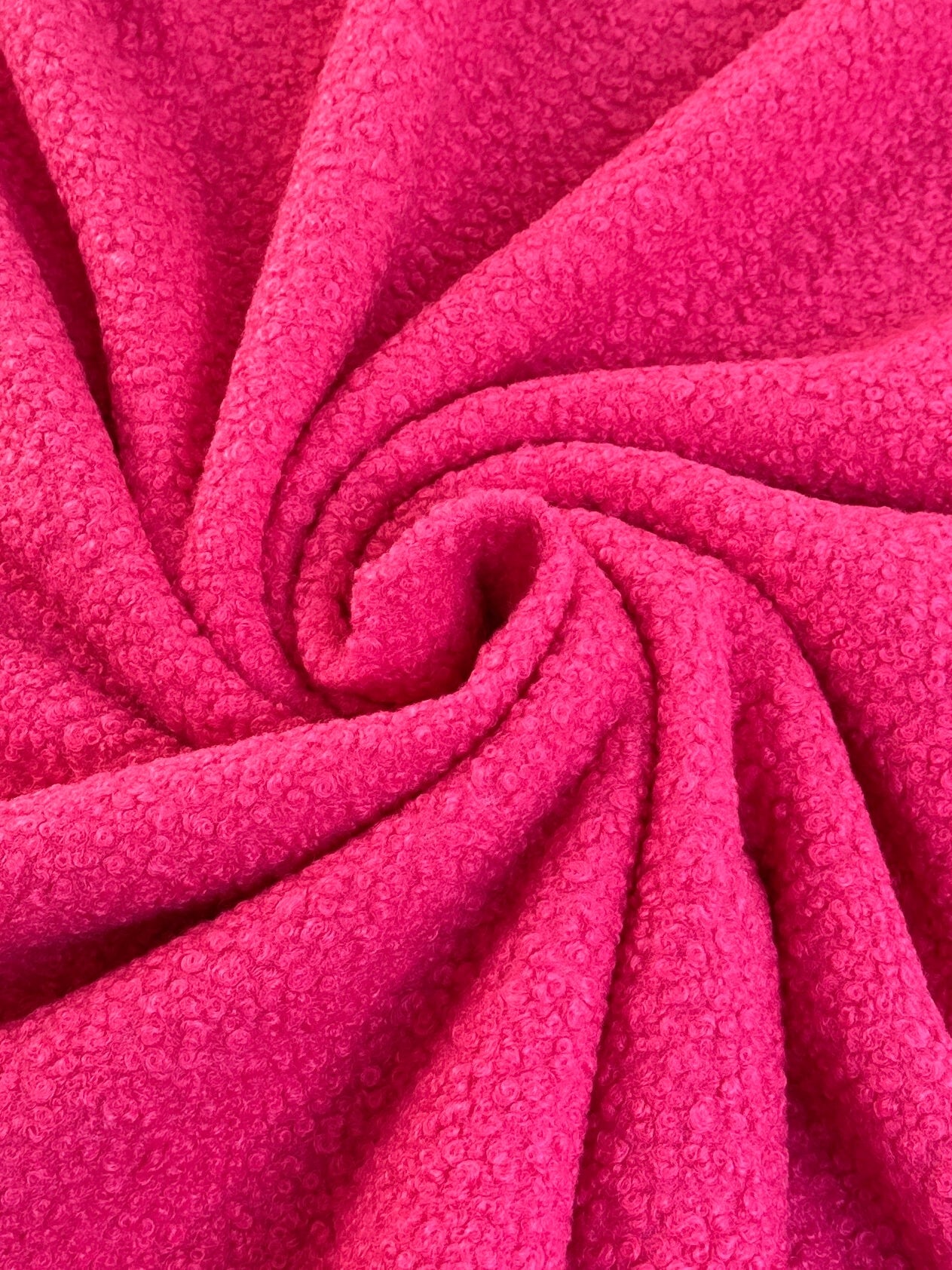 hot pink Lamb Premium Faux Wool, pink Faux Wool, light pink Faux Wool, Faux Wool for jacket, premium Faux Wool, Faux Wool for winter, winter collection, Faux Wool on sale, Faux Wool in low price