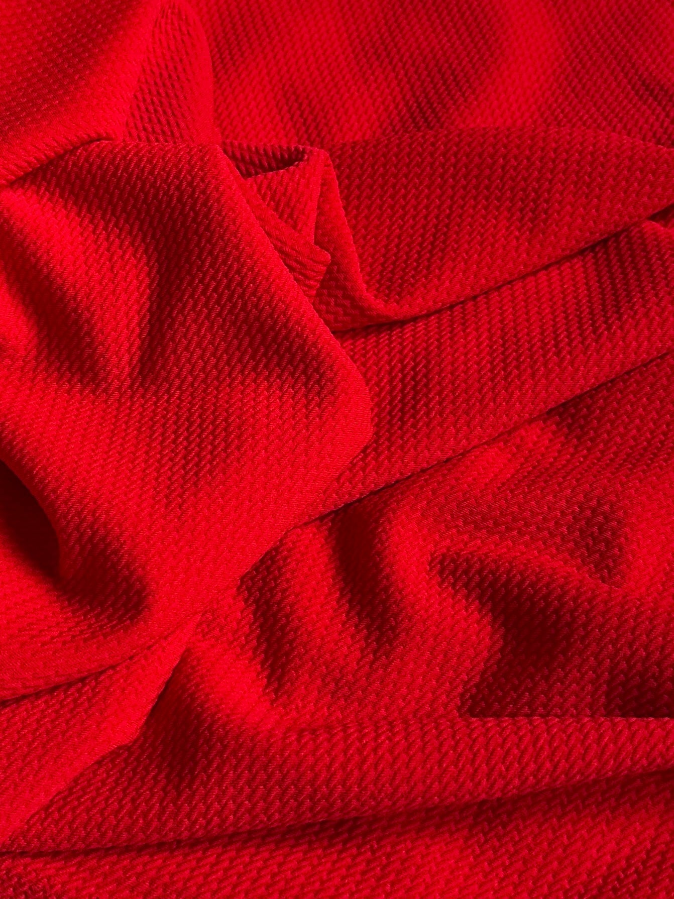 red liverpool knit, dark red liverpool knit, light red liverpool knit, knit for woman, knit for bride, knit on discount, knit on sale, knit for gown, liverpool knit for party wear, premium liverpool knit, kiki textile liverpool knit