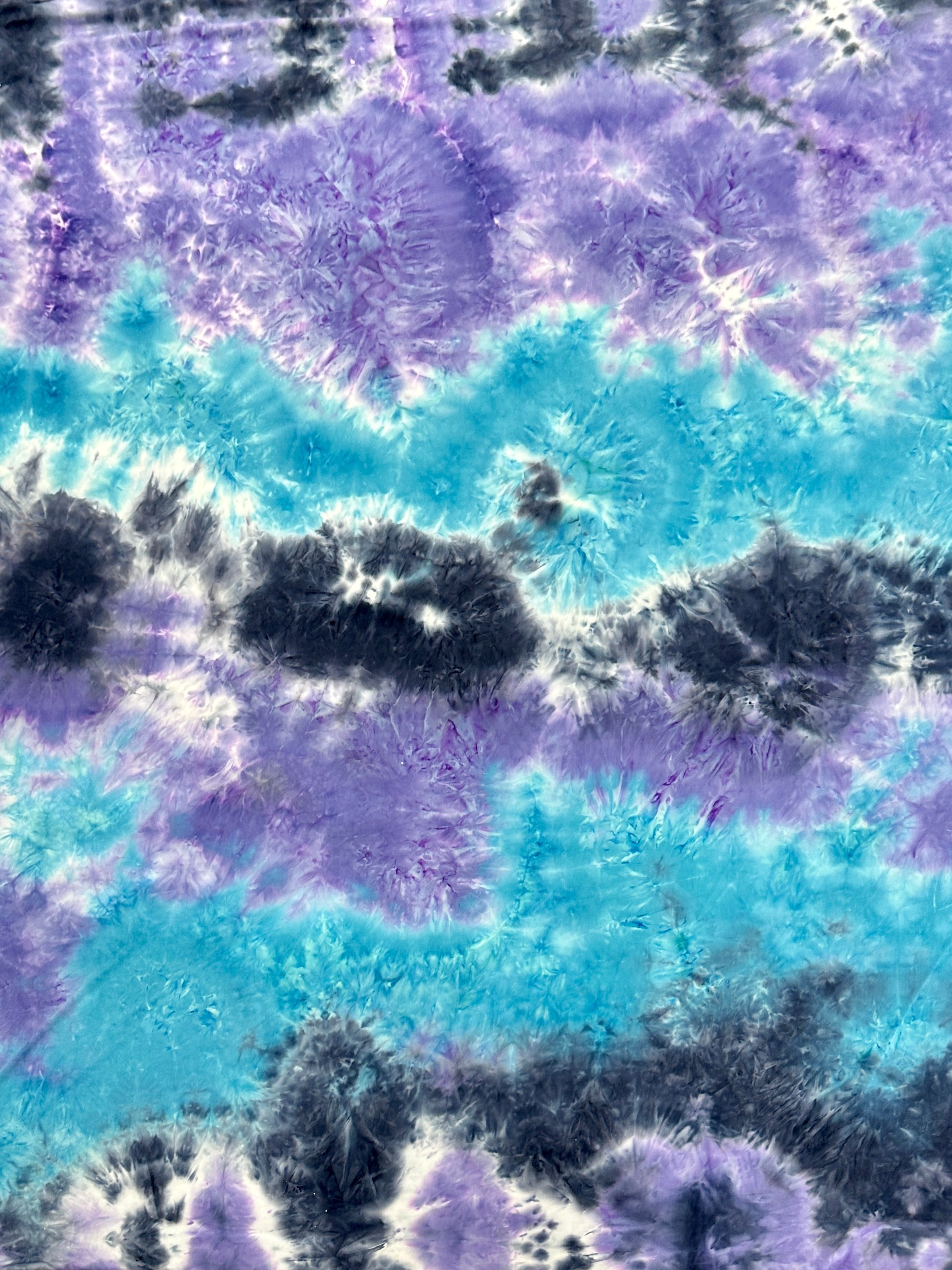 Blue and Purple Tie Dye Jersey Knit, tie dye jersey knit for woman, tie dye jersey knit for party wear, tie dye jersey knit for gown, tie dye jersey knit for bride, tie dye jersey knit on discount, tie dye jersey knit on sale, premium tie dye jersey knit 