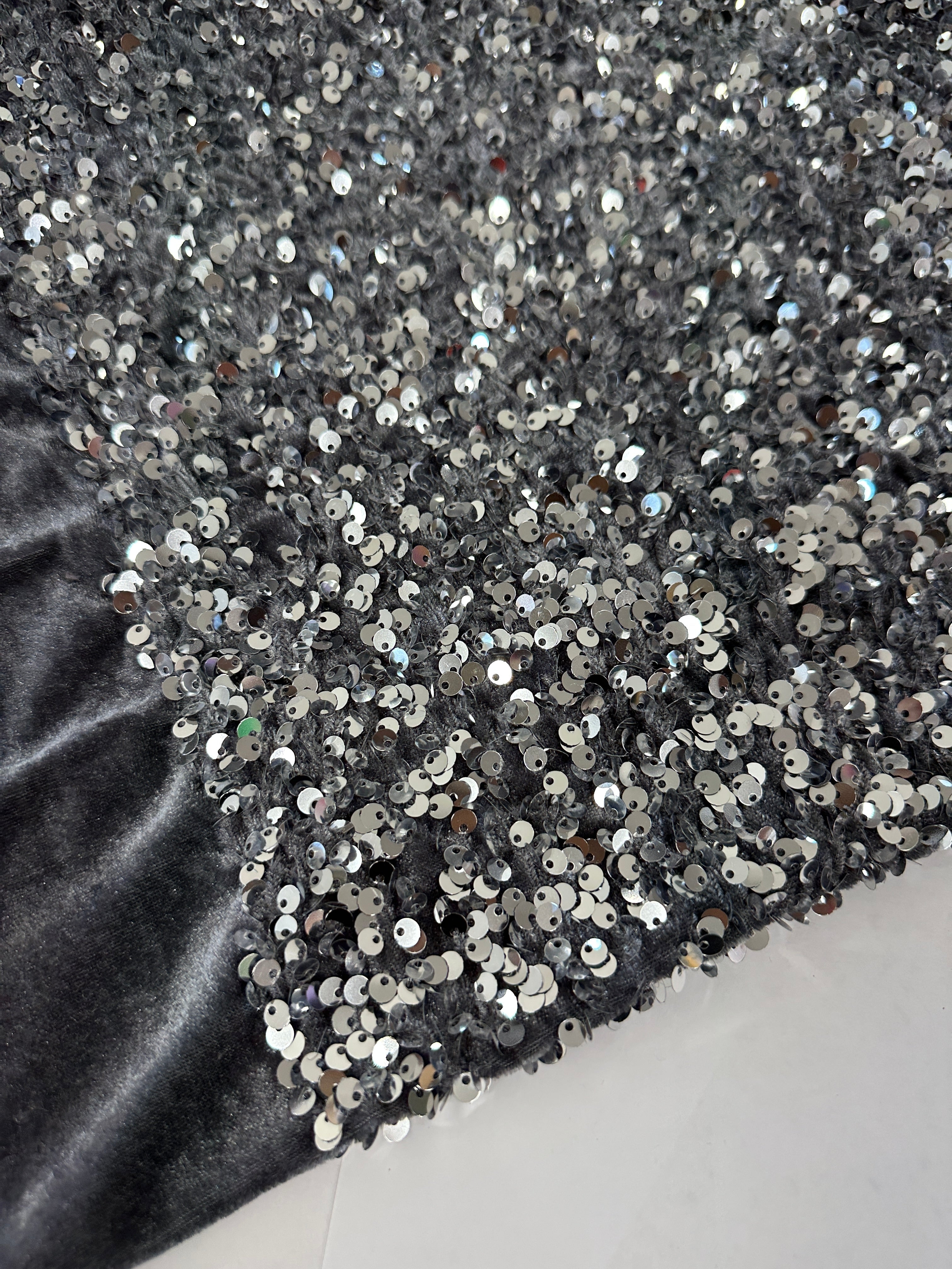  silver gray sequin on velvet, silver sequin on velvet, light gray sequin on velvet, dark gray sequin on velvet, light silver sequin on velvet, sequin on velvet for woman, sequin on velvet for bride, premium sequin on velvet, sequin on velvet on discount, sequin on velvet on sale, buy sequin on velvet online