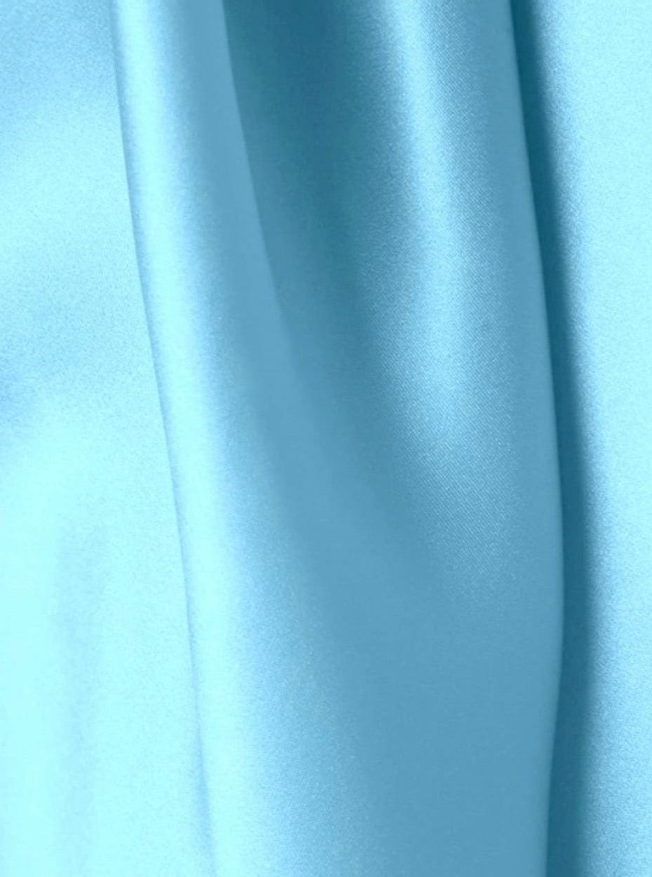 baby blue Silky Stretch Satin, blue stretch Satin, dark blue Silky Stretch Satin, light blue stretch Satin, Silky Stretch Satin for woman, Silky Stretch Satin for bride, Silky Stretch Satin in low price, premium Silky Stretch Satin