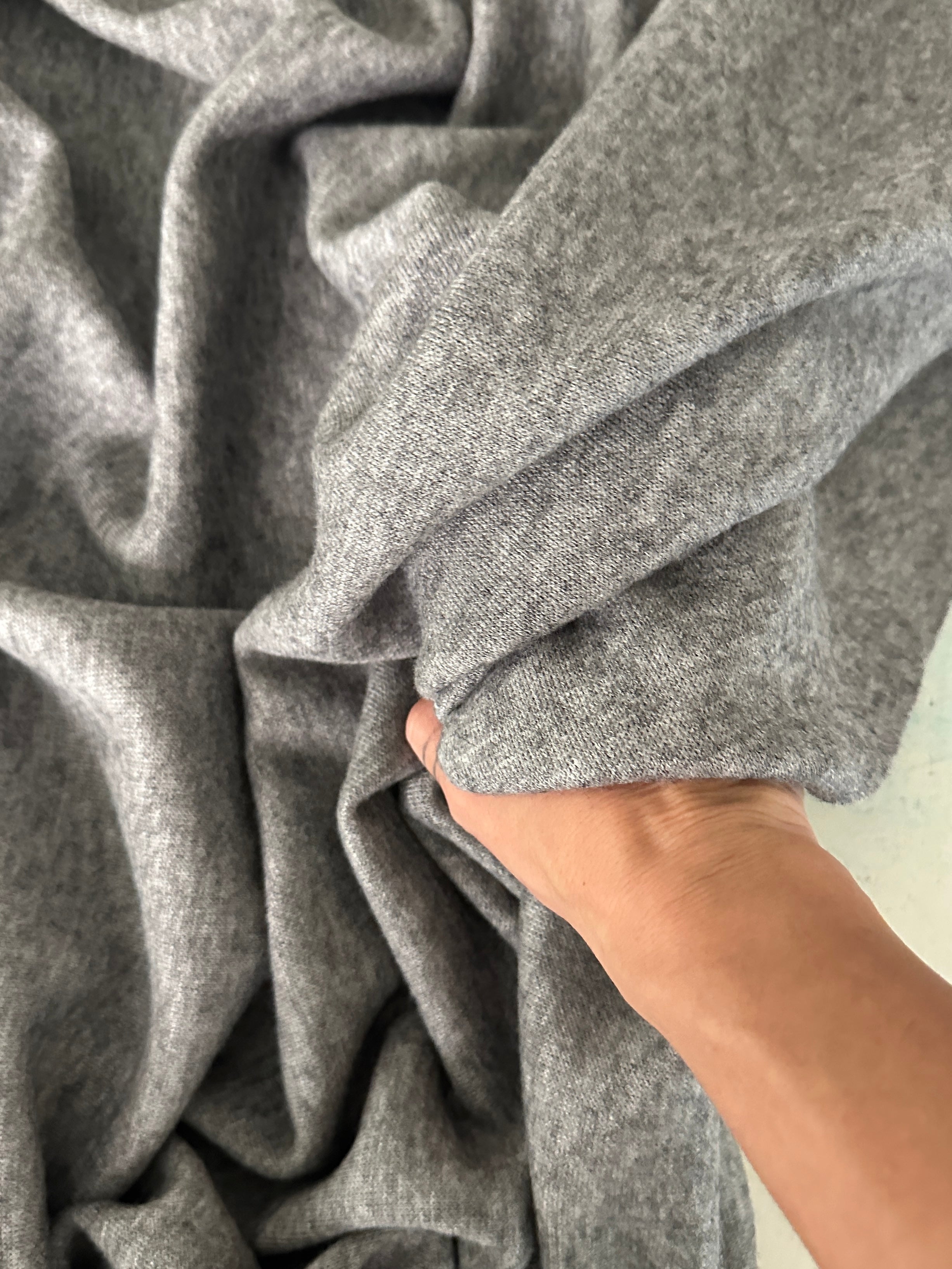 Gray Ultra Soft Faux Cashmere