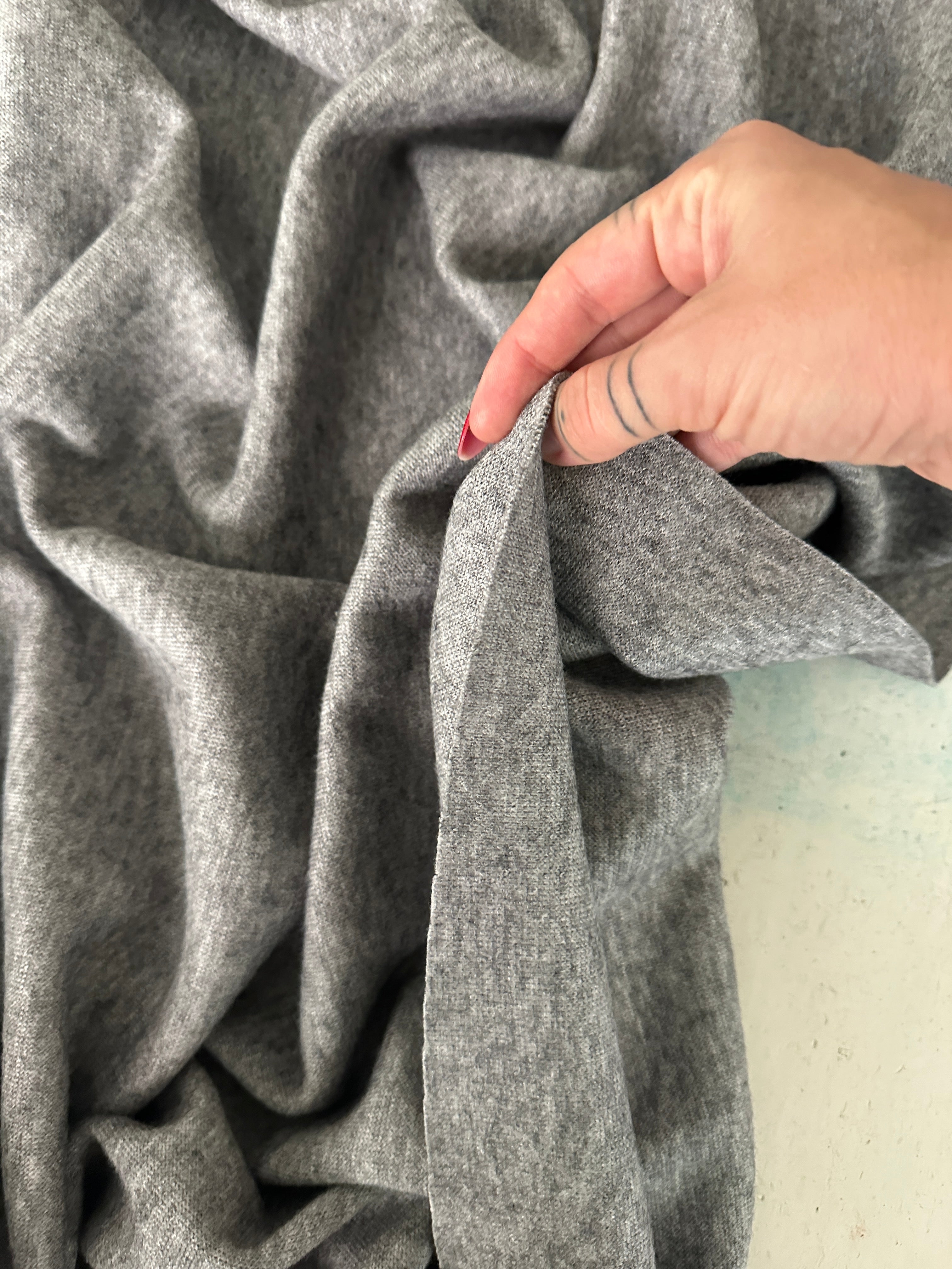 Gray Ultra Soft Faux Cashmere
