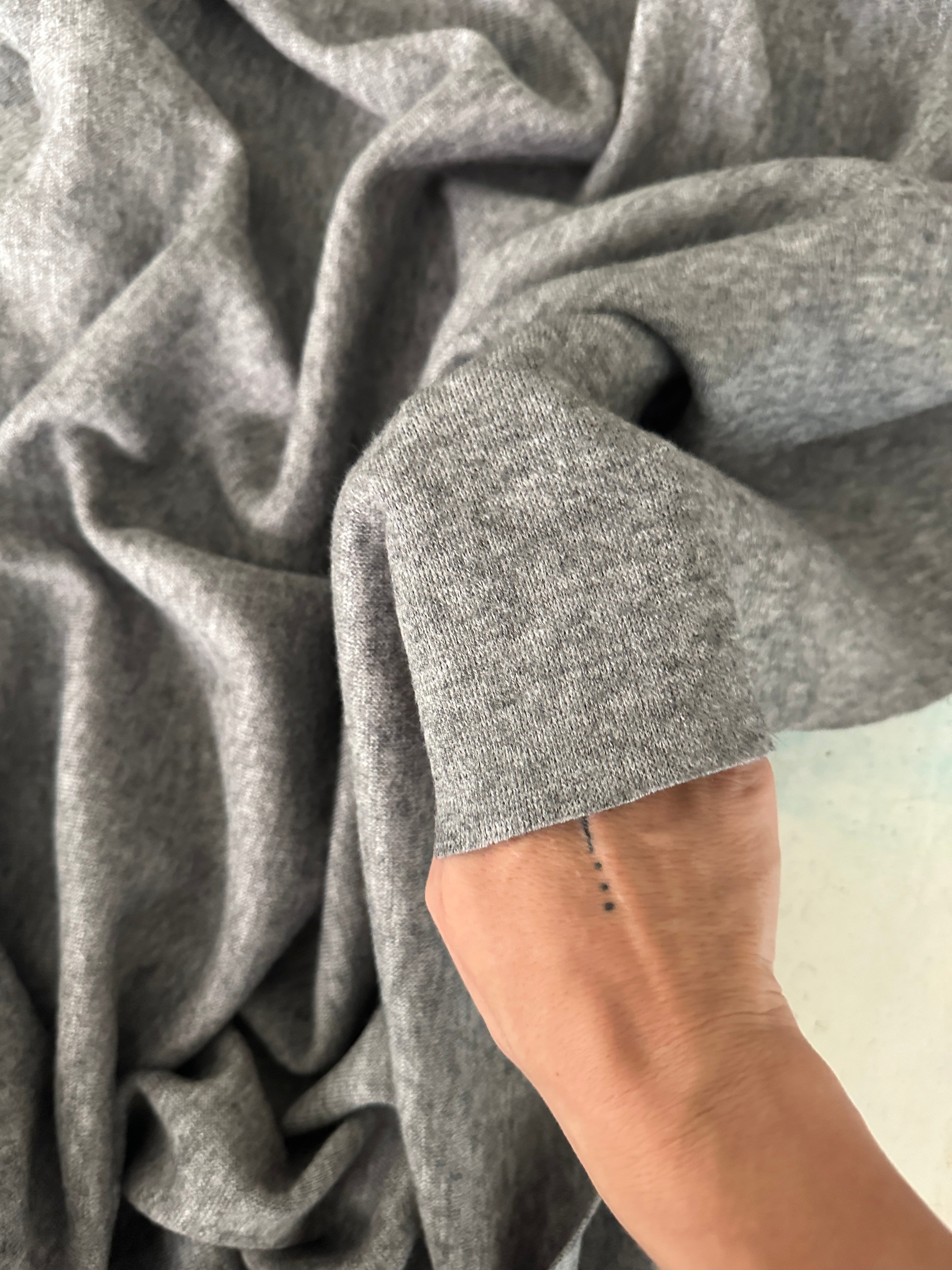 Gray Ultra Soft Faux Cashmere
