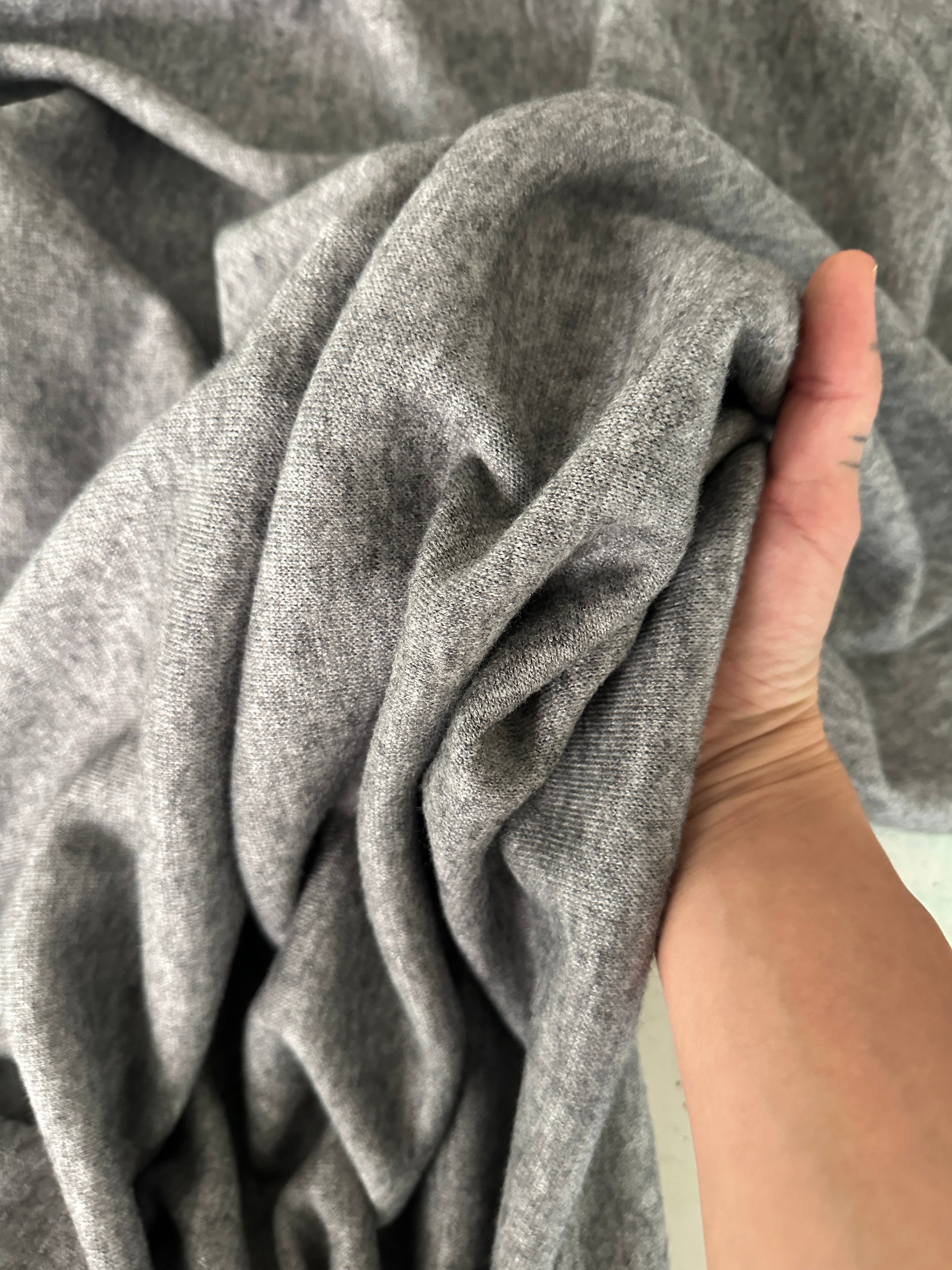 Gray Ultra Soft Faux Cashmere