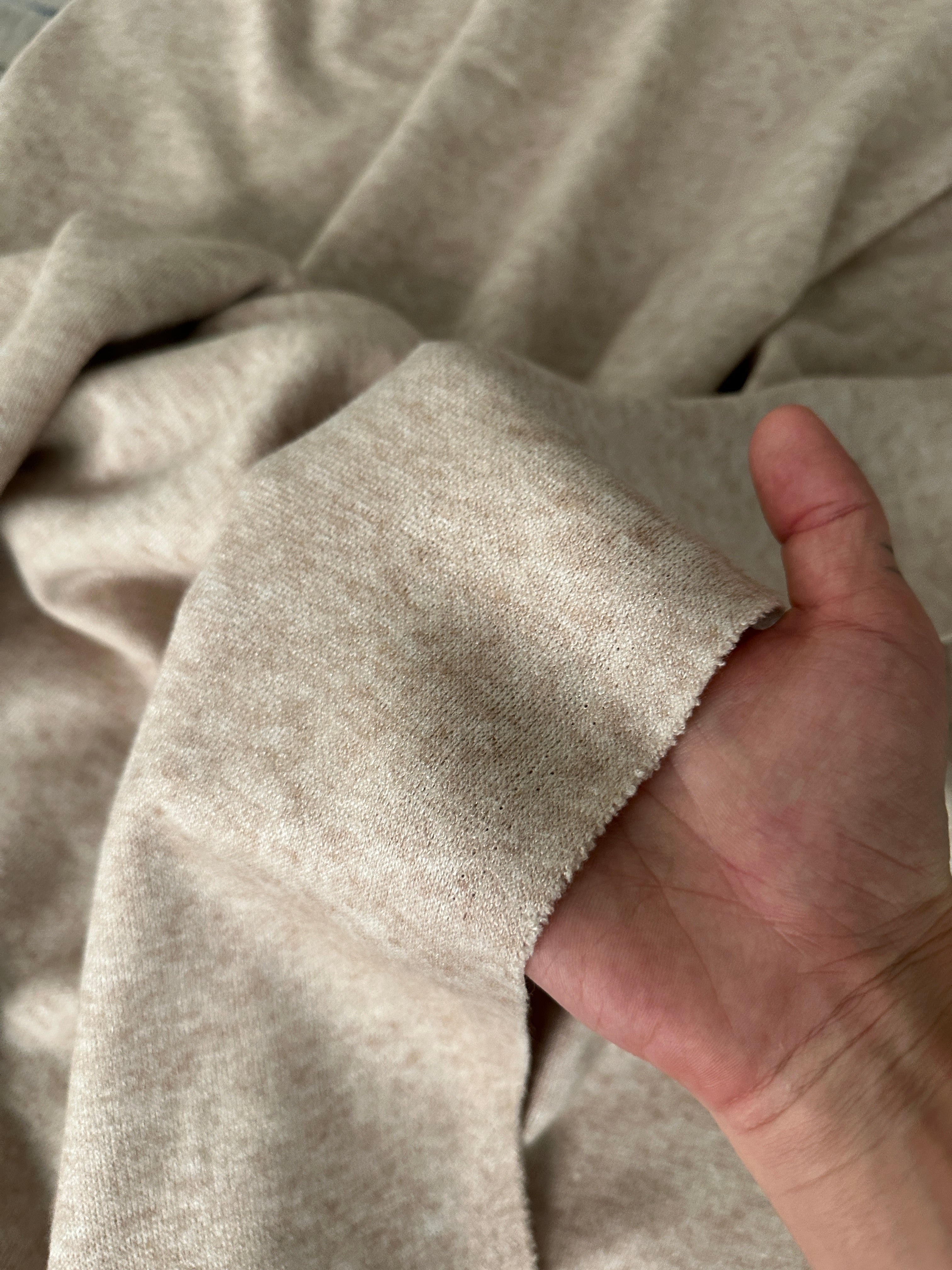 Oatmeal Ultra Soft Faux Cashmere