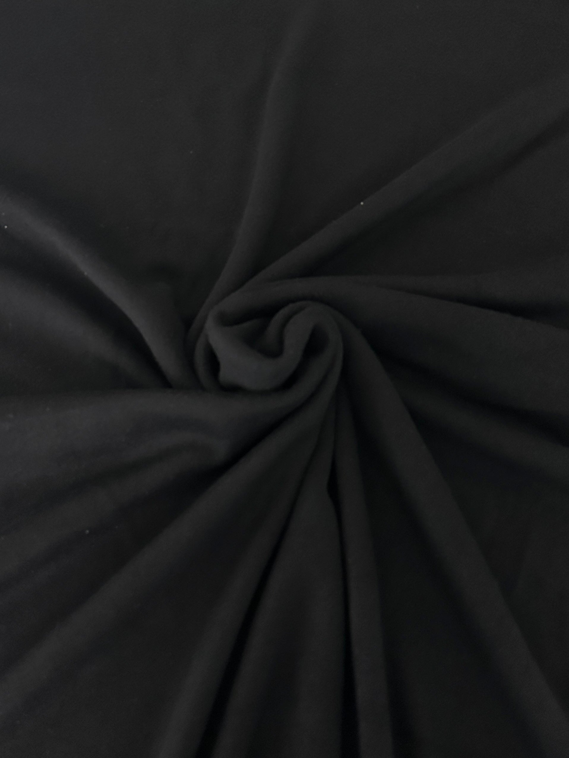 Black Ultra Soft Faux Cashmere