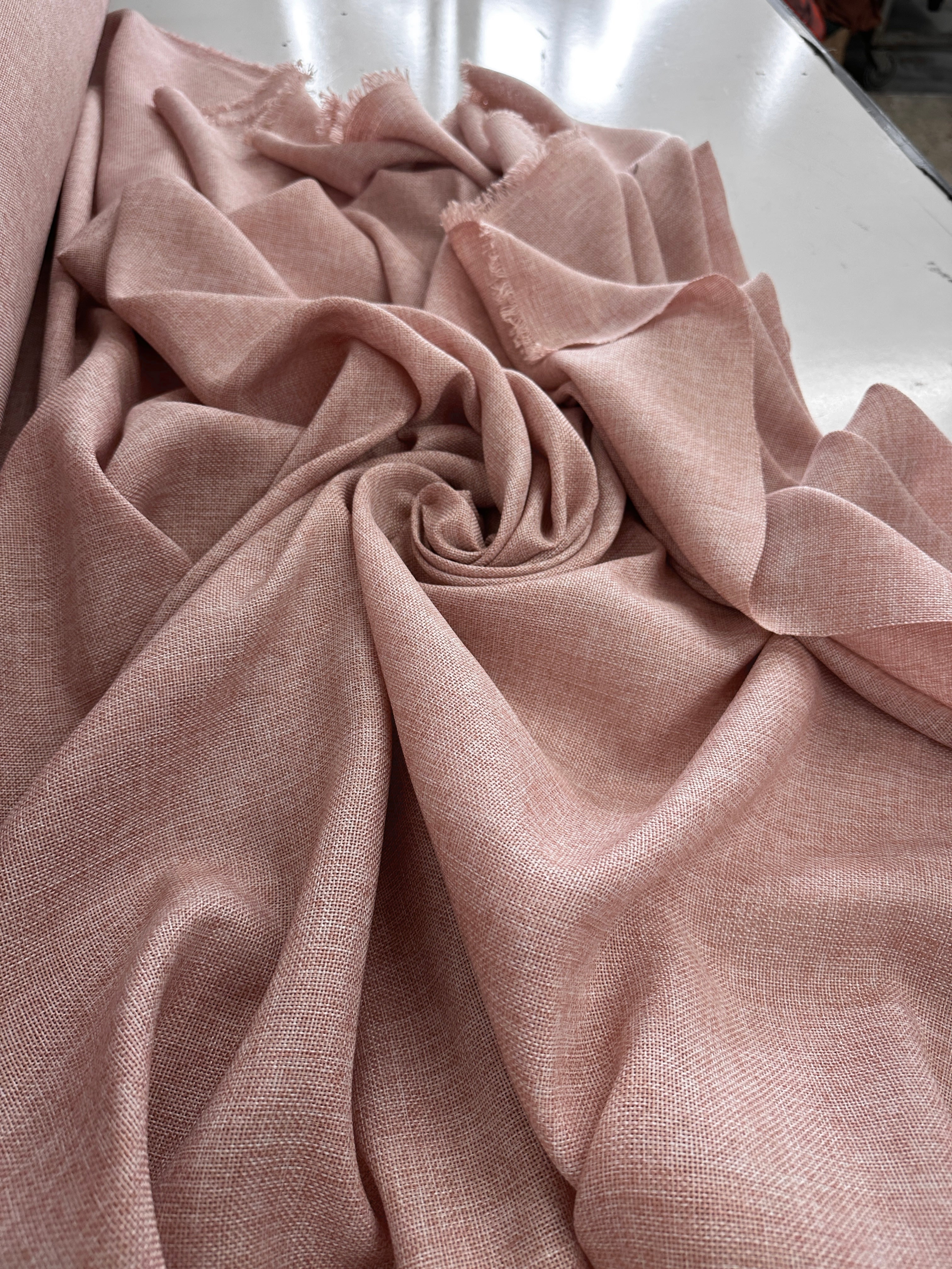 Blush Pink Faux Linen, Shop Fabrics Online, Sewing, Fabric Store, Sewing Store, Cheap Fabric Store, Kiki Textiles, Textile by the Yard