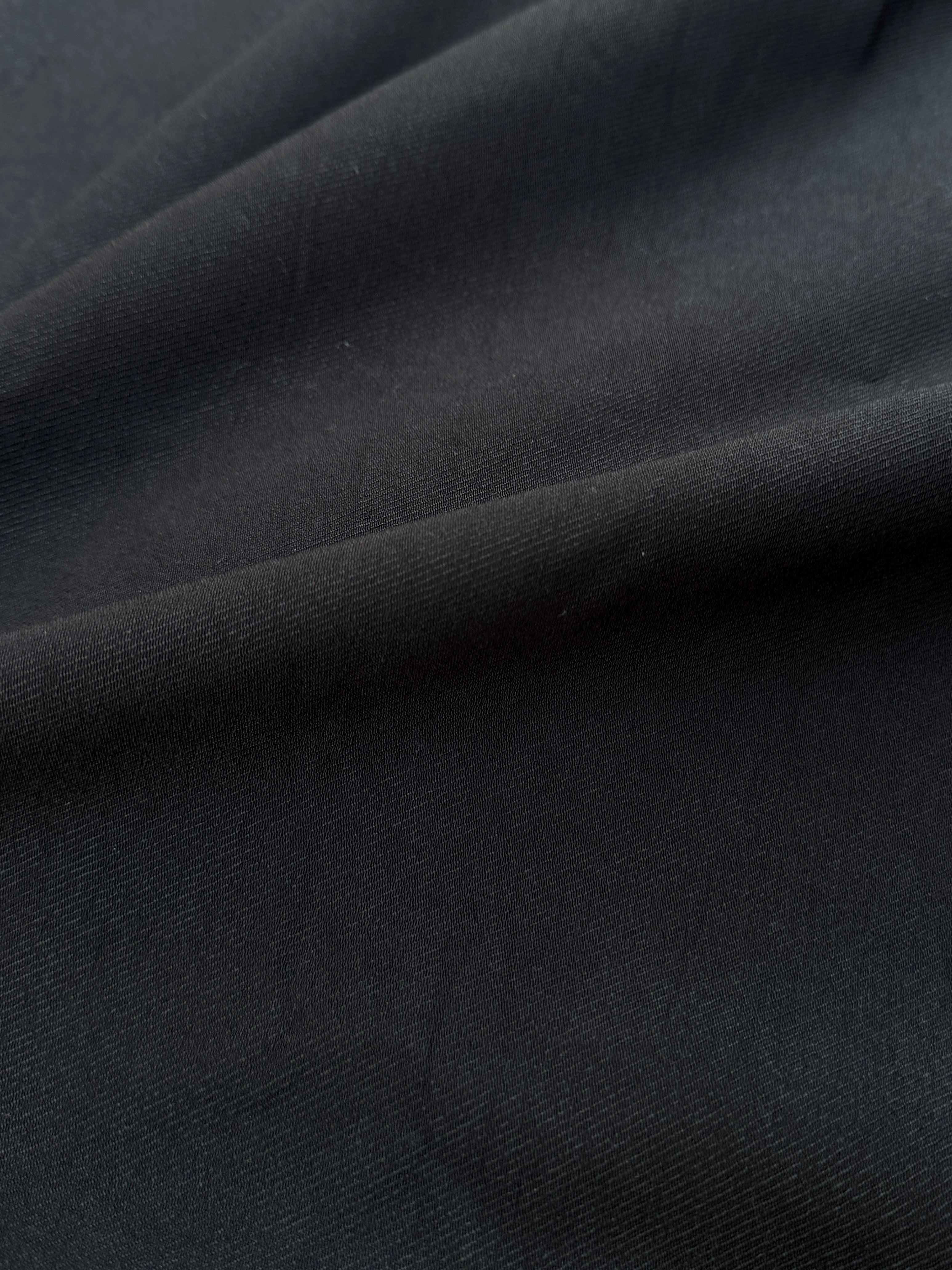 Black Denim Look Stretch Twill, Fabric Store, Sewing Store, Cheap Fabric Store, Kiki Textiles, Textile by the Yard