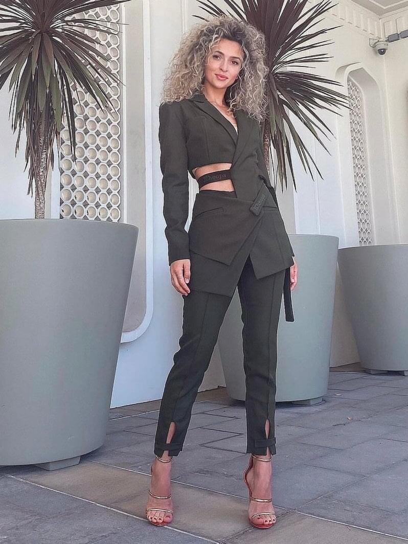 Deluxe Army Green Gabardine