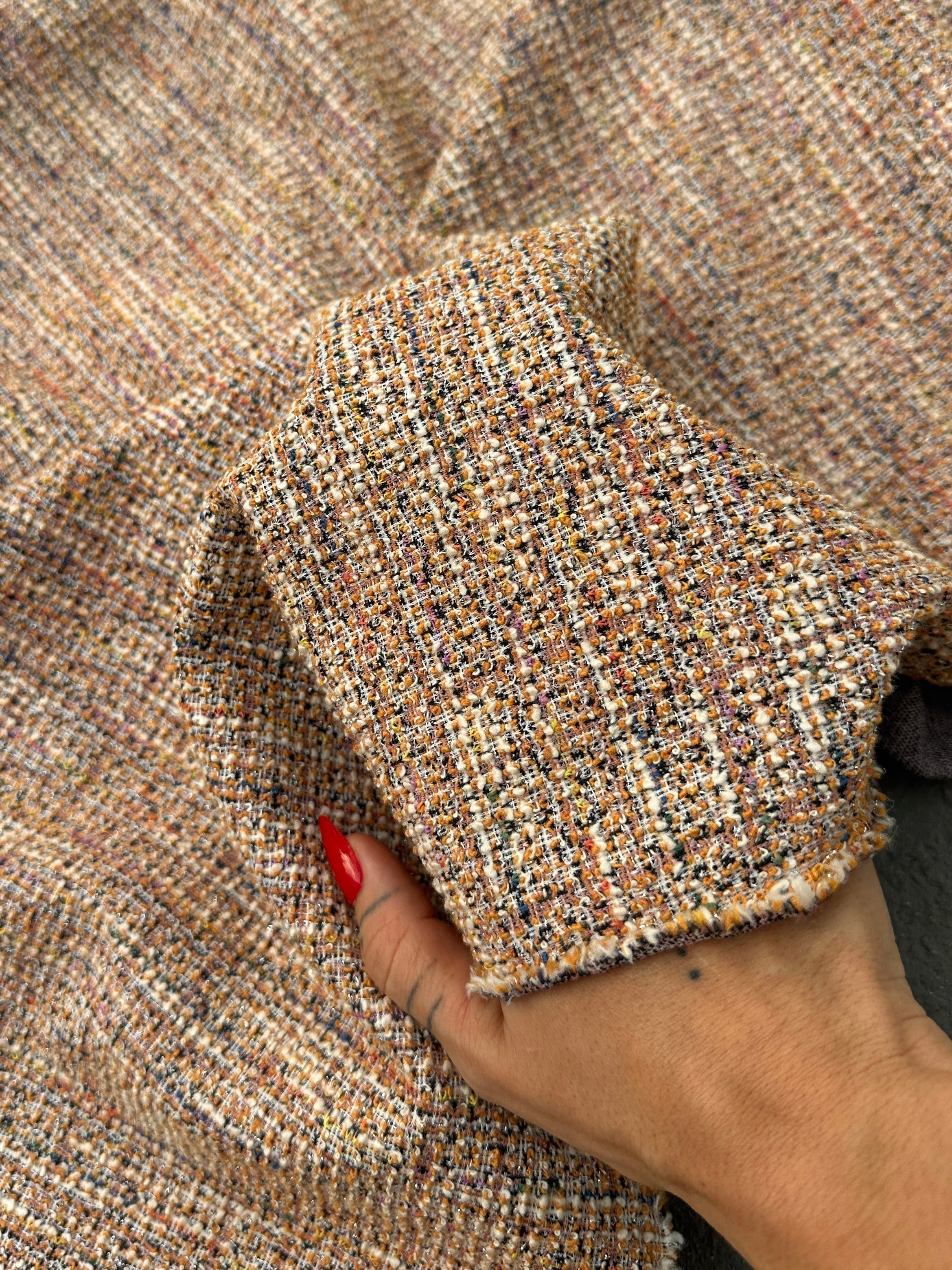 Beige Taupe Stretch Chenille Tweed, Fabric Store, Sewing Store, Cheap Fabric Store, Kiki Textiles, Textile by the Yard