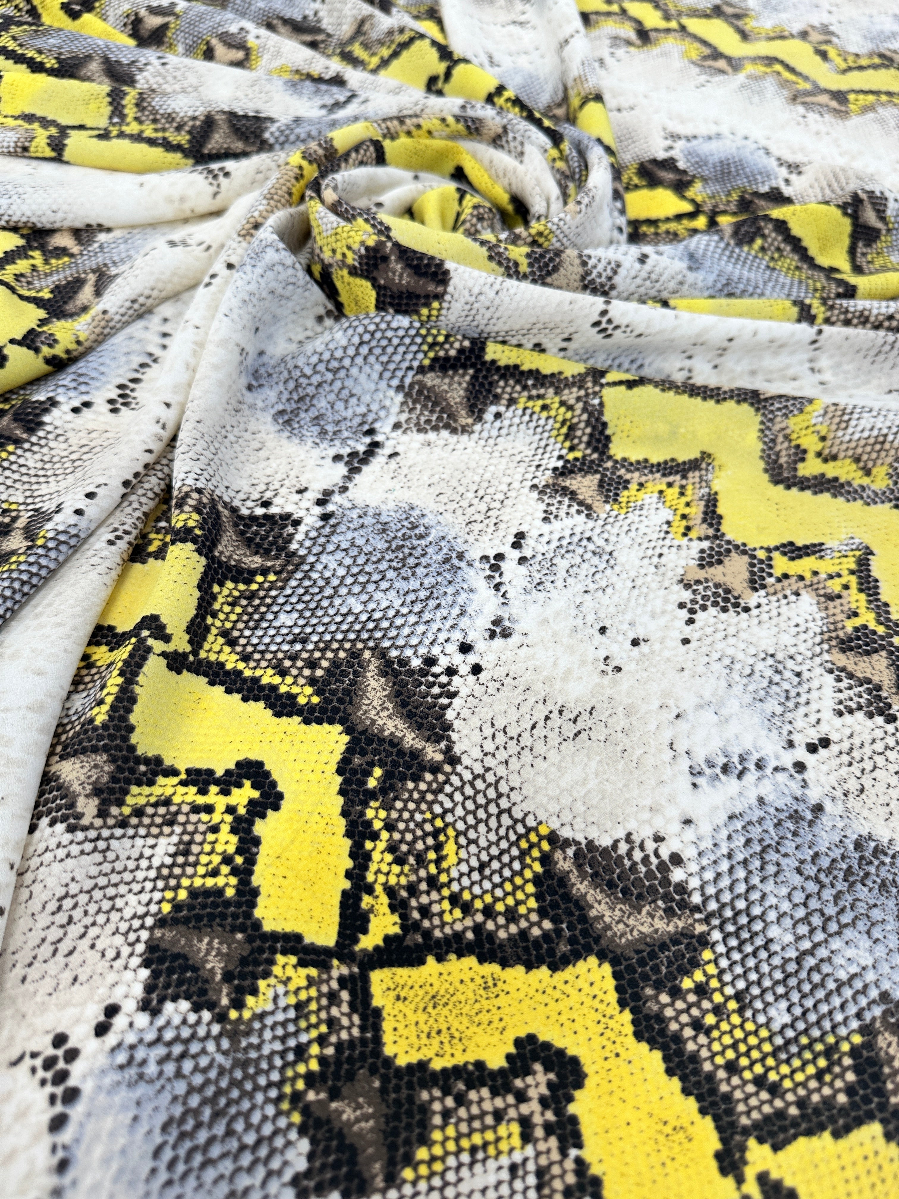 Snake Print Viscose Chiffon, online textile store, sewing, fabric store, sewing store, cheap fabric store, kiki textiles