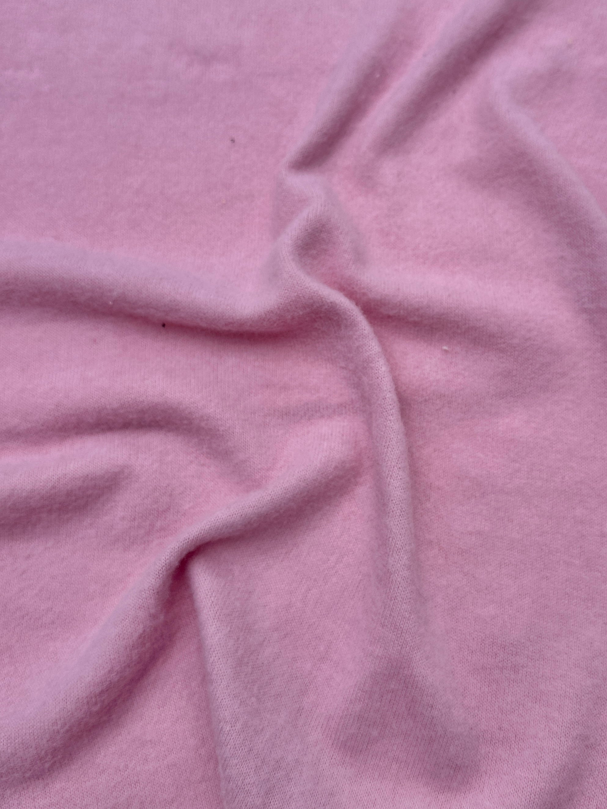 Baby Pink Buttery Spandex Faux Cashmere Knit, Synthetic Cashmere Knit, Soft Sweater Knit Fabric, Cozy Faux Cashmere, Cashmere Feel Fabric, Winter Knit Material, Plush Knit Textile