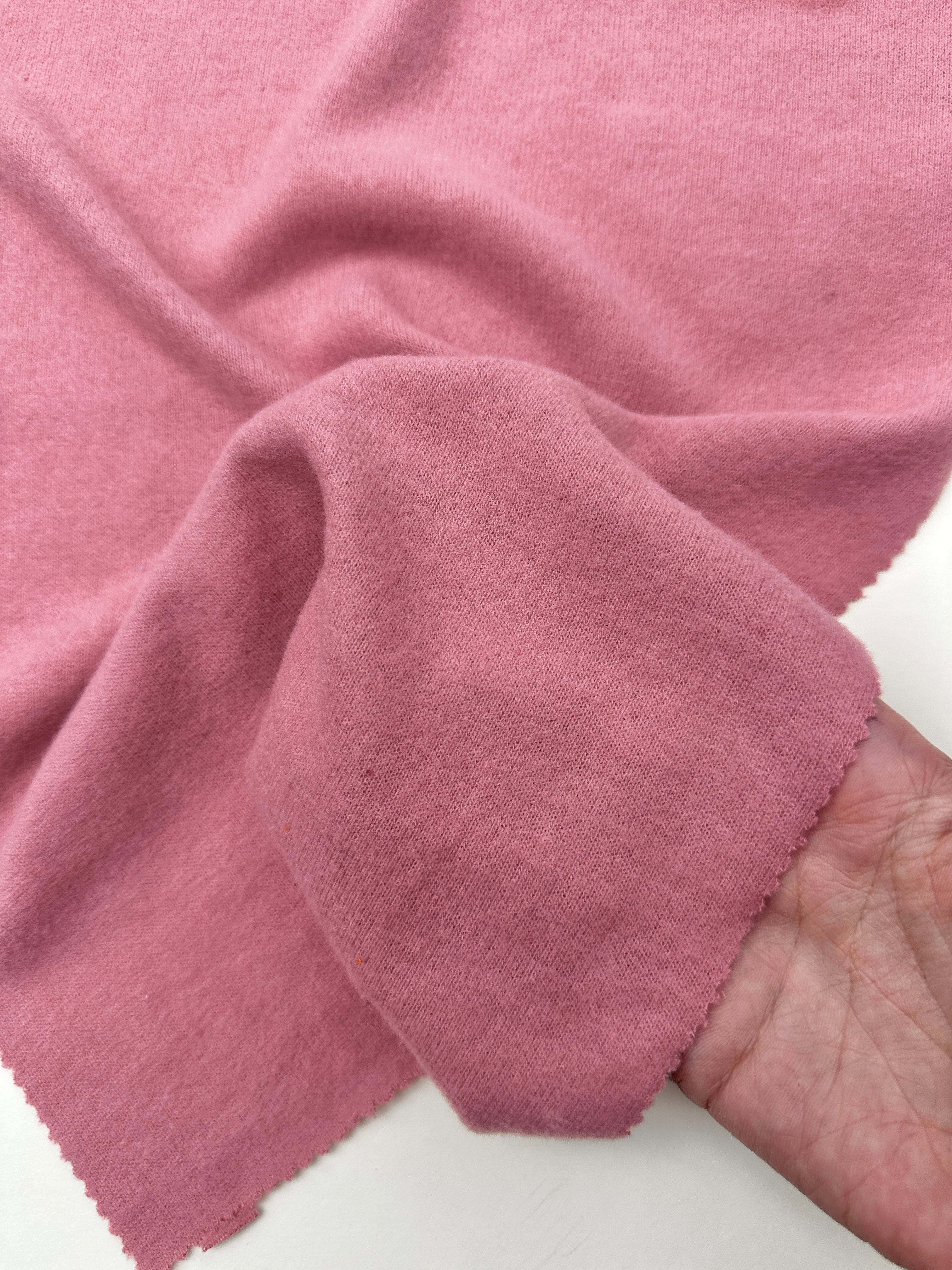 Dusty Rose Buttery Spandex Faux Cashmere Knit, Fabric Store, Sewing Store, Cheap Fabric Store, Kiki Textiles, Textile by the Yard