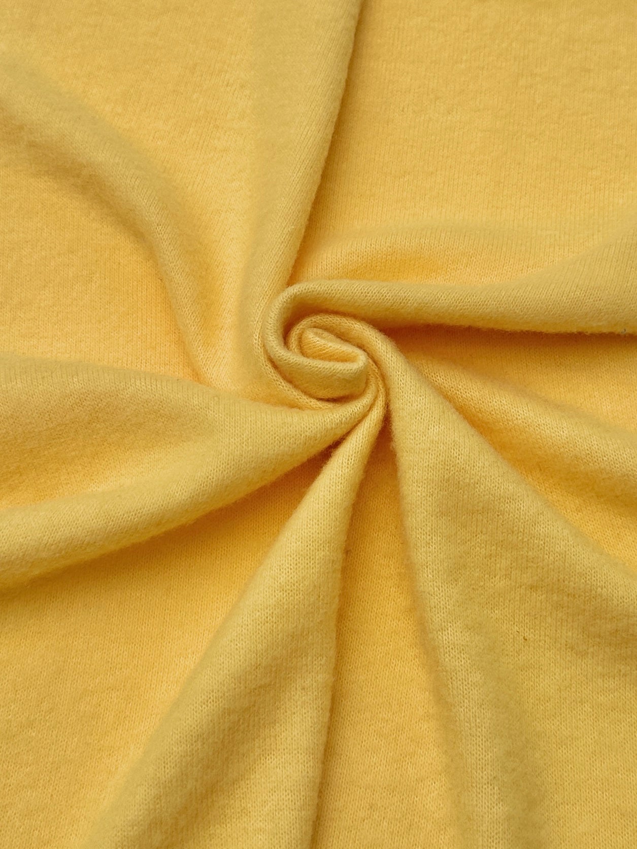 Banana Yellow Buttery Spandex Faux Cashmere Knit, Synthetic Cashmere Knit, Soft Sweater Knit Fabric, Cozy Faux Cashmere, Cashmere Feel Fabric, Winter Knit Material, Plush Knit Textile