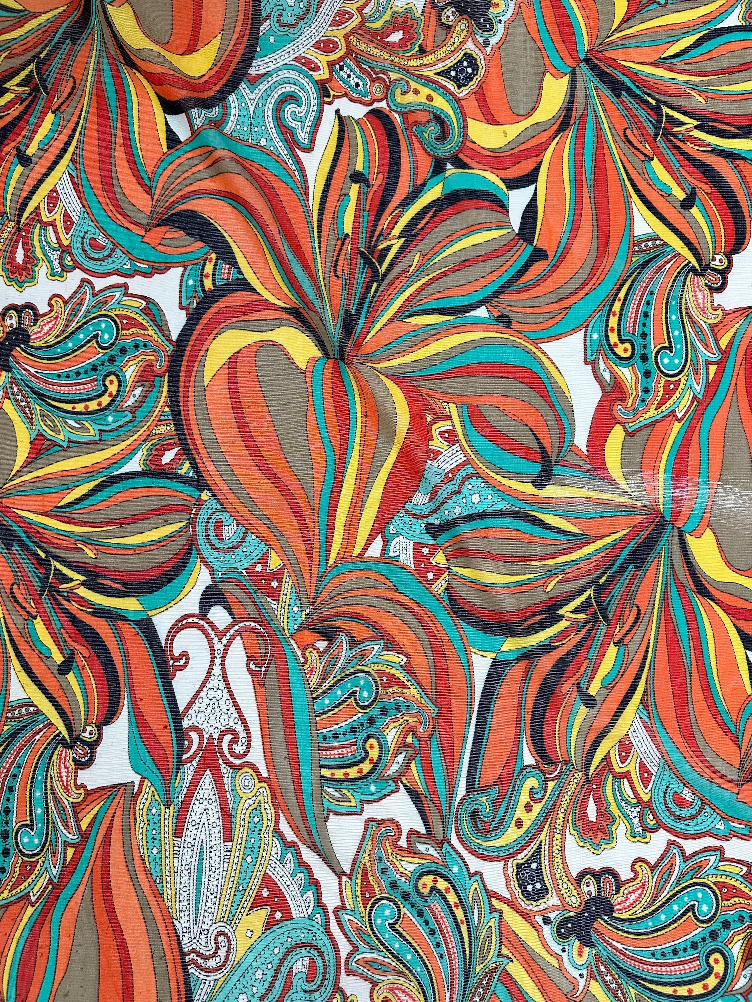 Multicolor Tropical Print Power Mesh, online textile store, sewing, fabric store, sewing store, cheap fabric store, kiki textiles