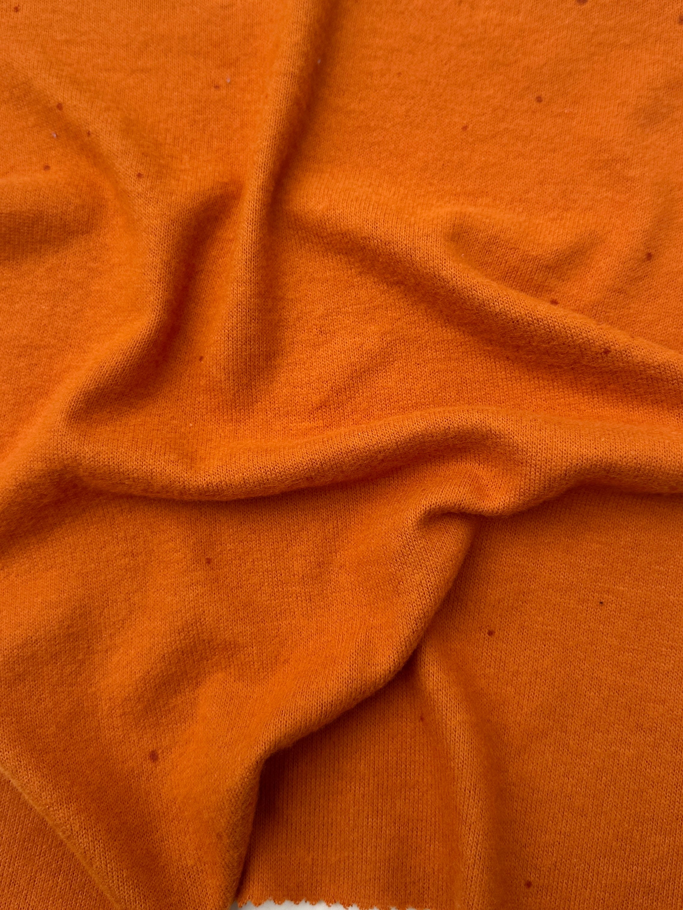 Burnt Orange Buttery Spandex Faux Cashmere Knit, Synthetic Cashmere Knit, Soft Sweater Knit Fabric, Cozy Faux Cashmere, Cashmere Feel Fabric, Winter Knit Material, Plush Knit Textile