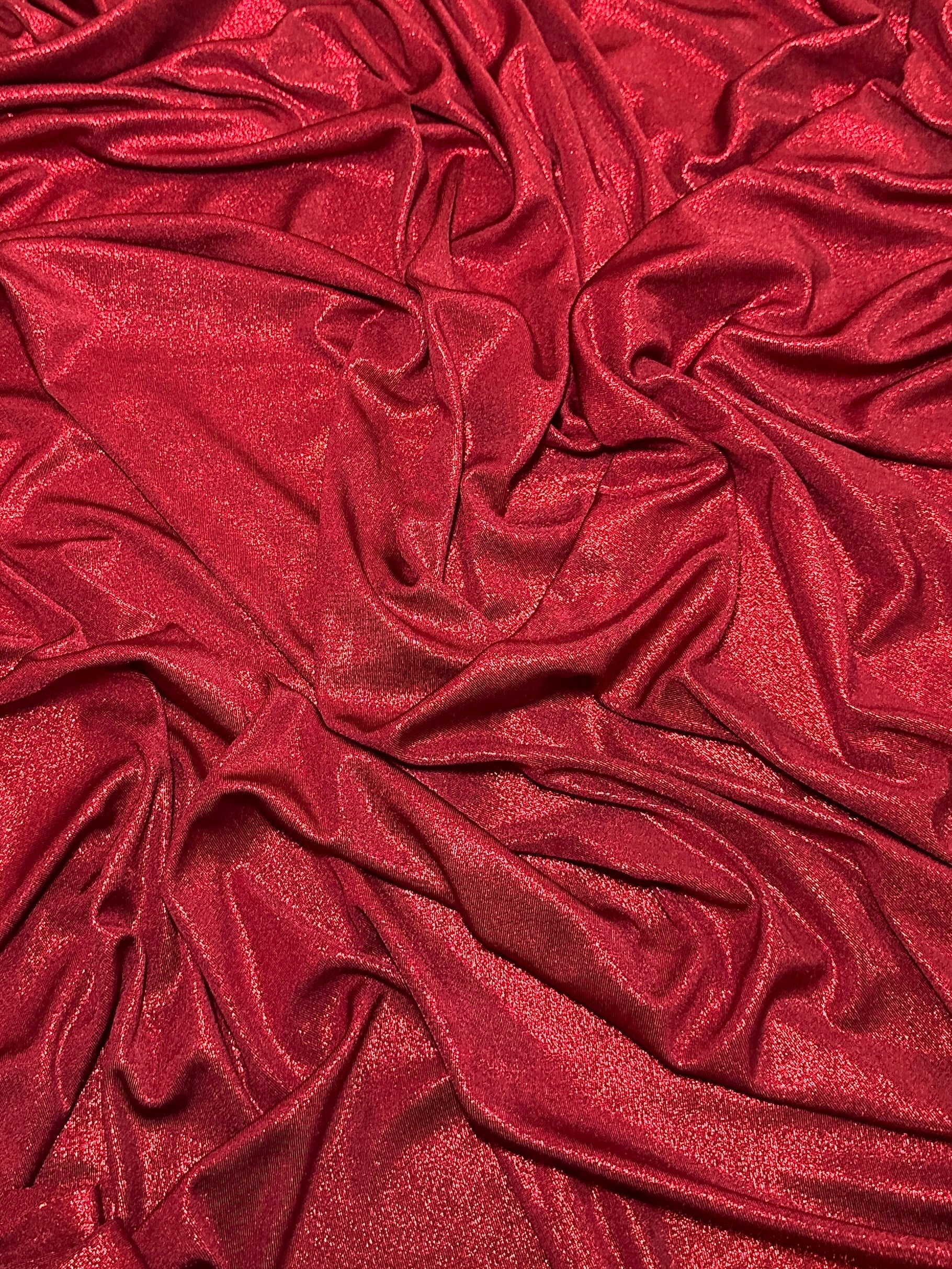 Red Slinky Foiled Jersey