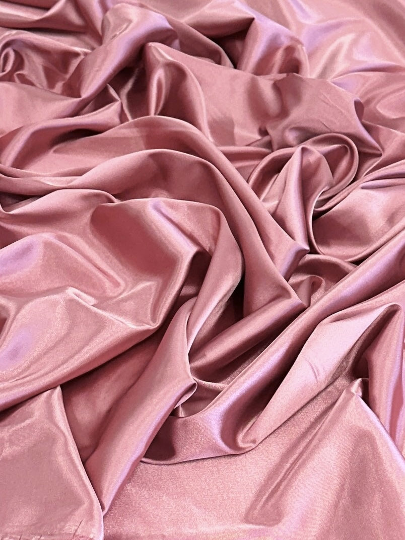 Mauve Luxury Silky Satin, Luxury Silky Satin, Silky Satin, Premium Stretch Crepe Back Satin, Satin for Bride, Satin for Women, Satin in Low Price, Cheap Satin, Satin on Sale