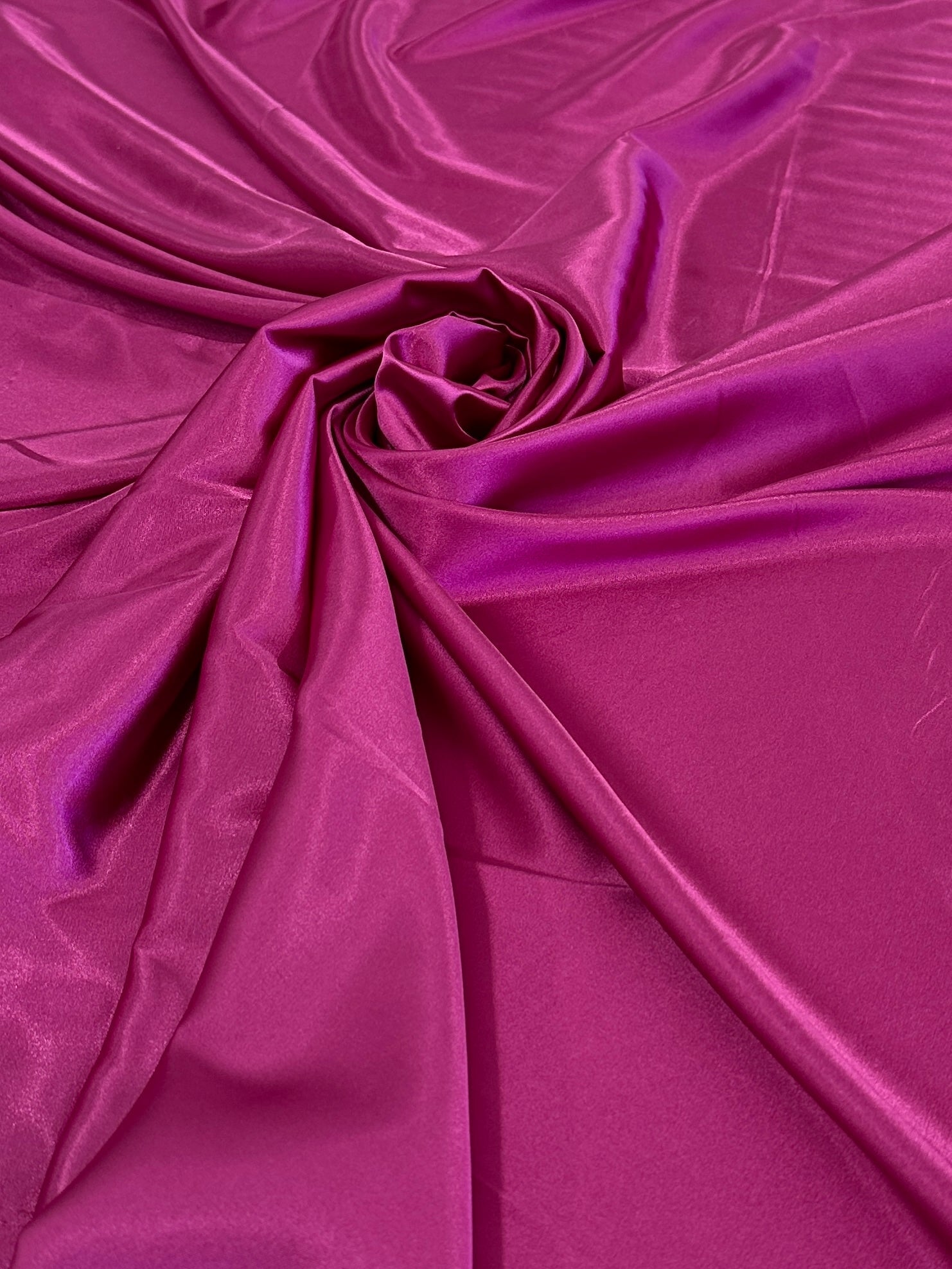 Fuchsia Luxury Silky Satin, Luxury Silky Satin, Silky Satin, Premium Stretch Crepe Back Satin, Satin for Bride, Satin for Women, Satin in Low Price, Cheap Satin, Satin on Sale