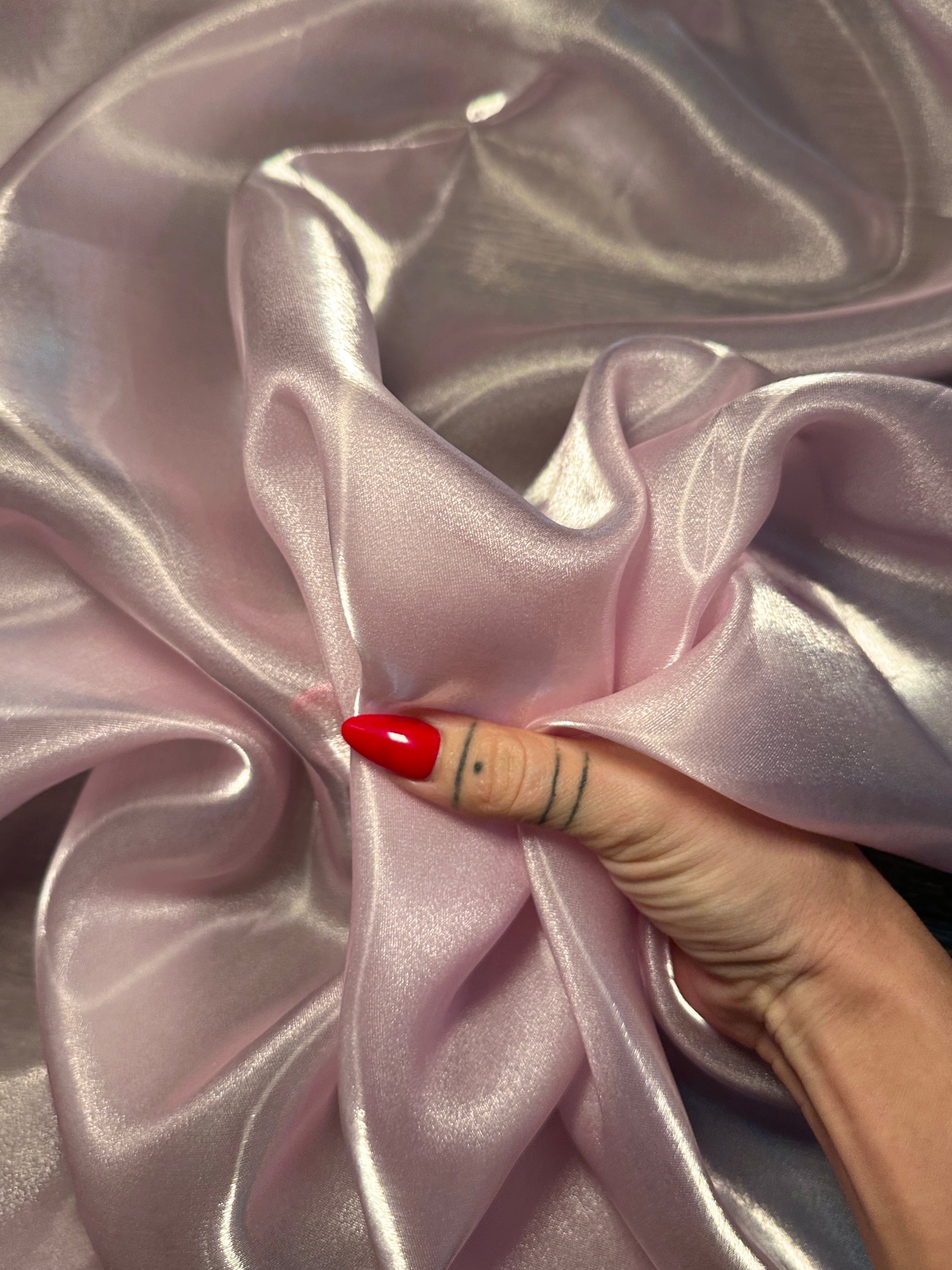 Baby Pink Liquid Shimmery Organza, Fabric Store, Sewing Store, Cheap Fabric Store, Kiki Textiles, Textile by the Yard