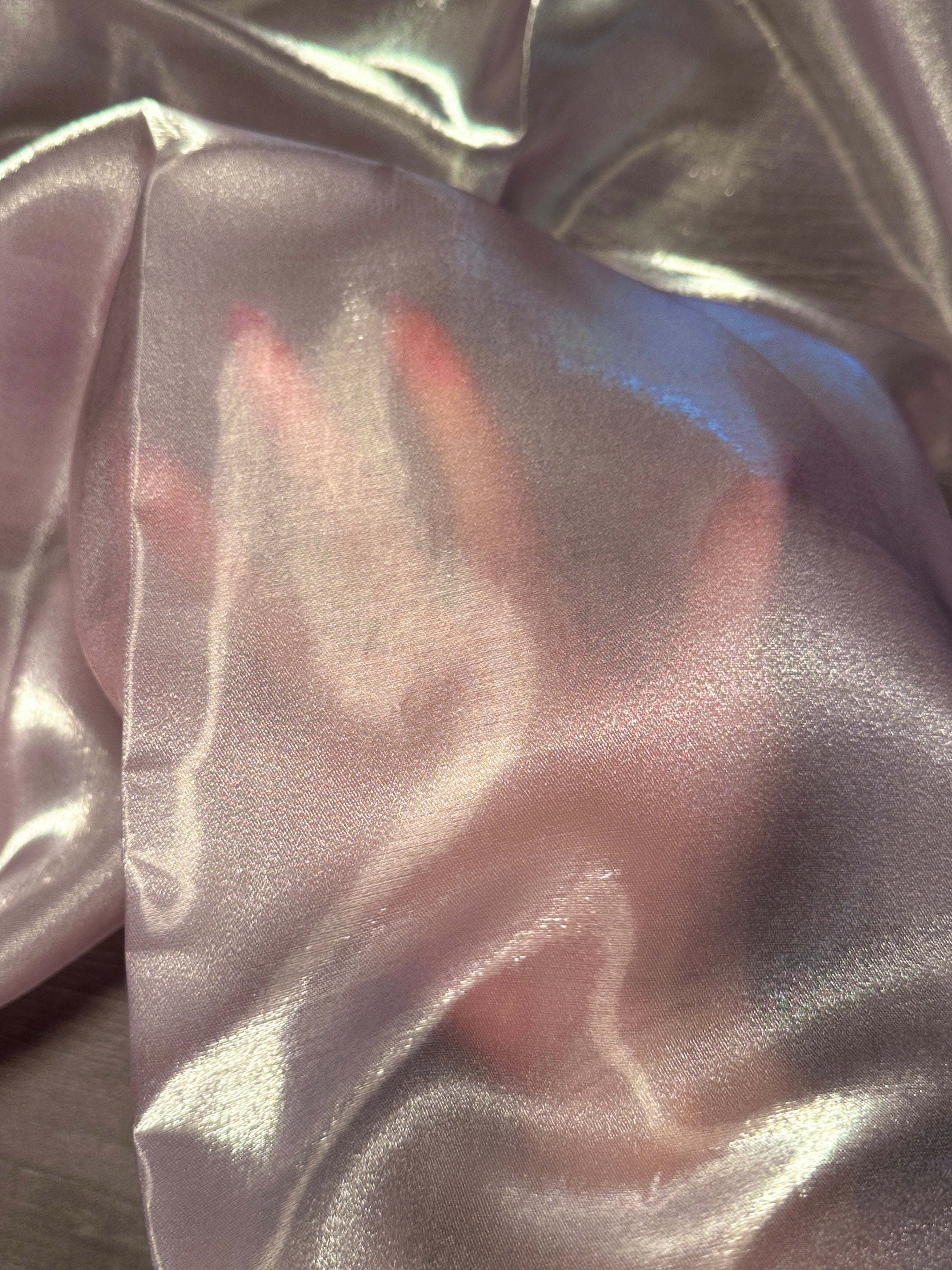 Baby Pink Liquid Shimmery Organza, Fabric Store, Sewing Store, Cheap Fabric Store, Kiki Textiles, Textile by the Yard