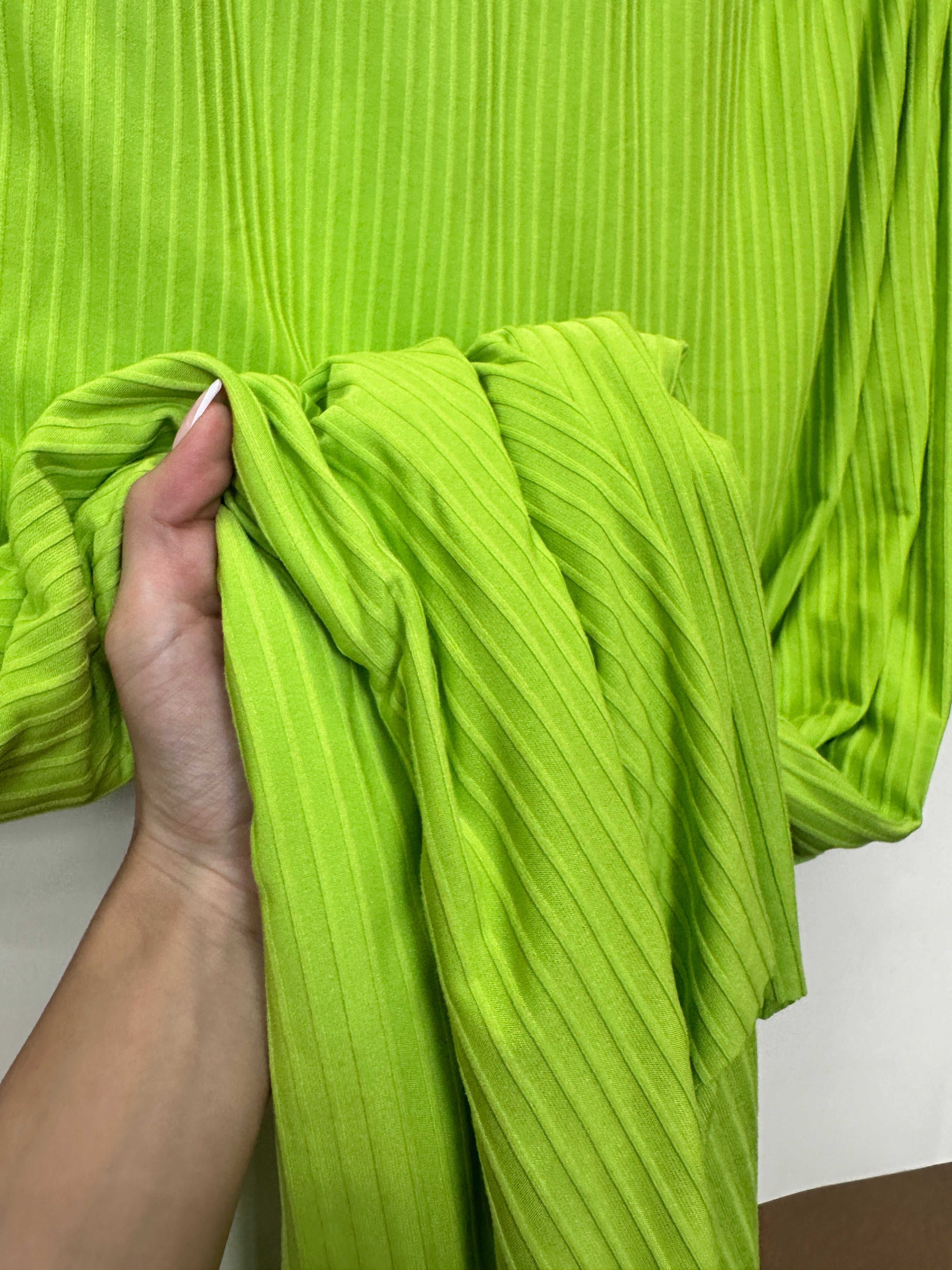 Lime Green Rib Knit, Shop Fabrics Online, Sewing, Fabric Store, Sewing Store, Cheap Fabric Store, Kiki Textiles, Textile by the Yard