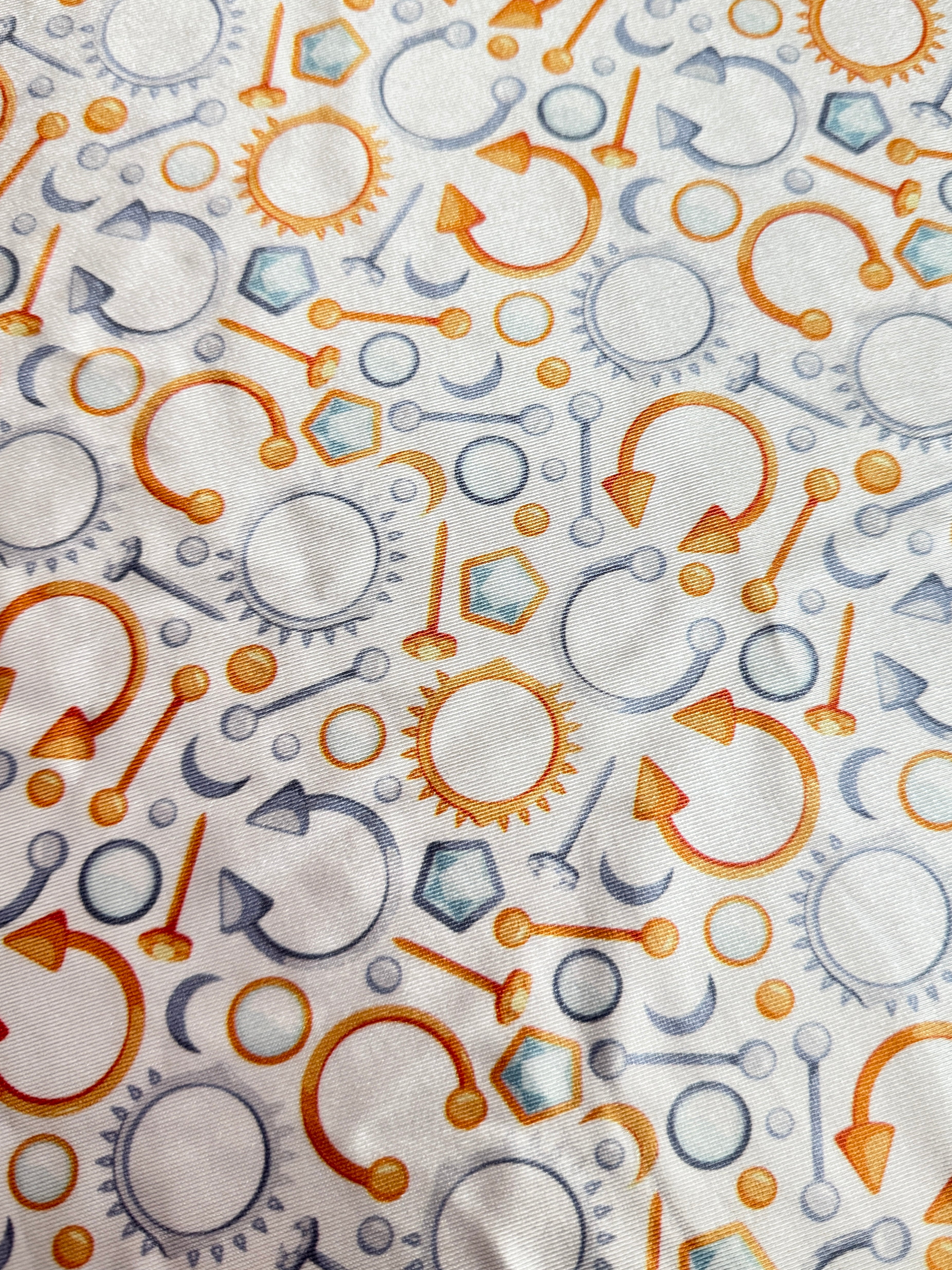 White Abstract Piercing Nylon Spandex, online rhinestones store, sewing,  fabric store, sewing store, cheap rhinestones store, rhinestones world