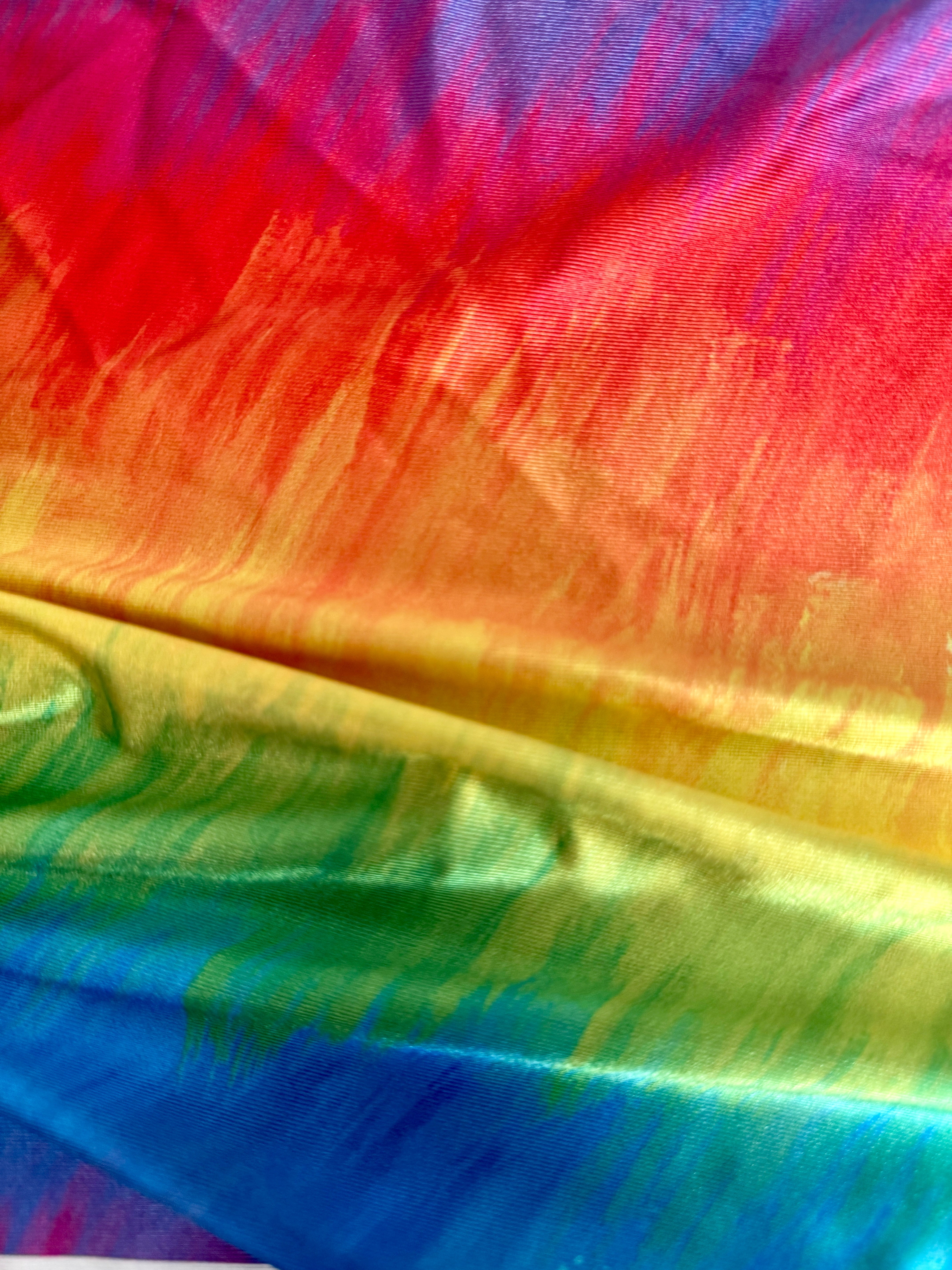 Rainbow Gradient Nylon Spandex, Nylon Spandex Print, Printed Spandex Fabric, Stretch Print Fabric, Printed Stretch Fabric, Spandex Print Fabric, Printed Fabric Stretch