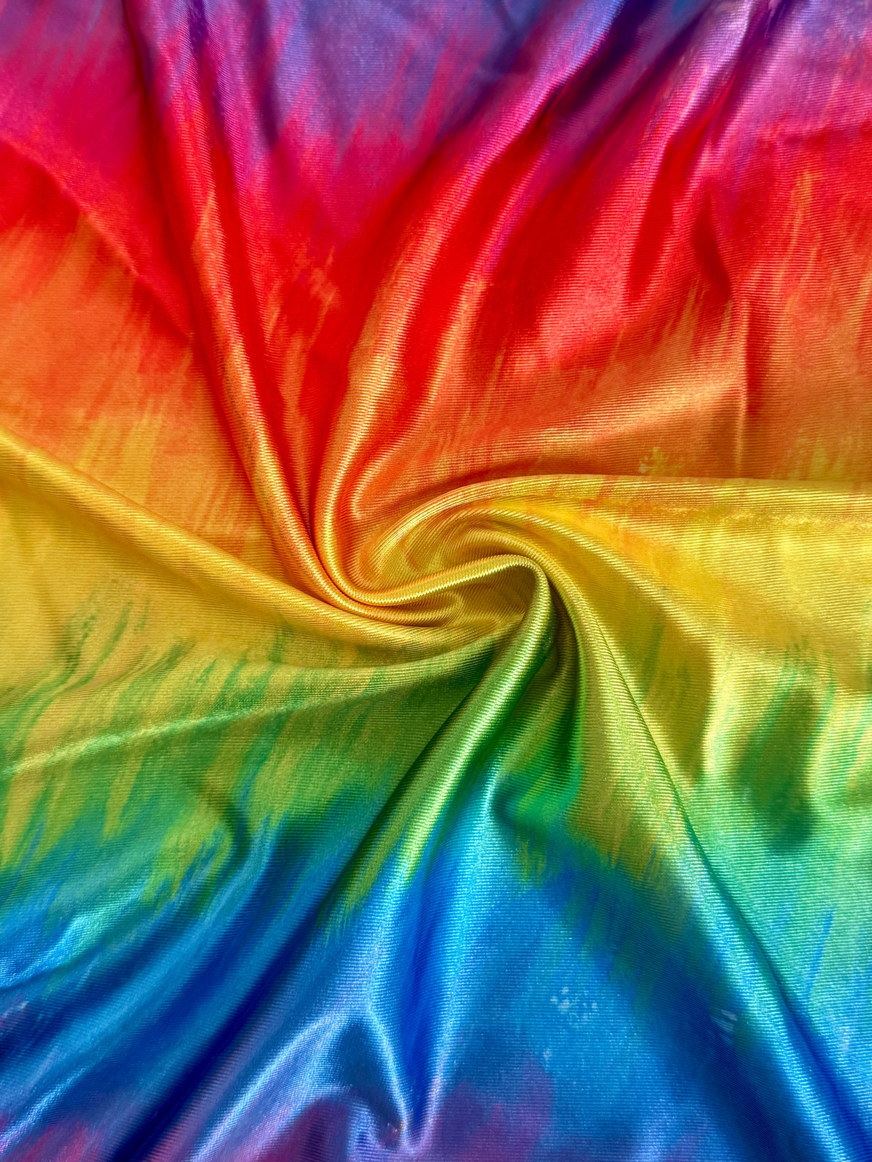 Rainbow Gradient Nylon Spandex, Kiki Sewing Store, Luxury Fabric, Cheap Fabric Store, Kiki Textiles, Textile by the Yard, Los Angeles Fabrics