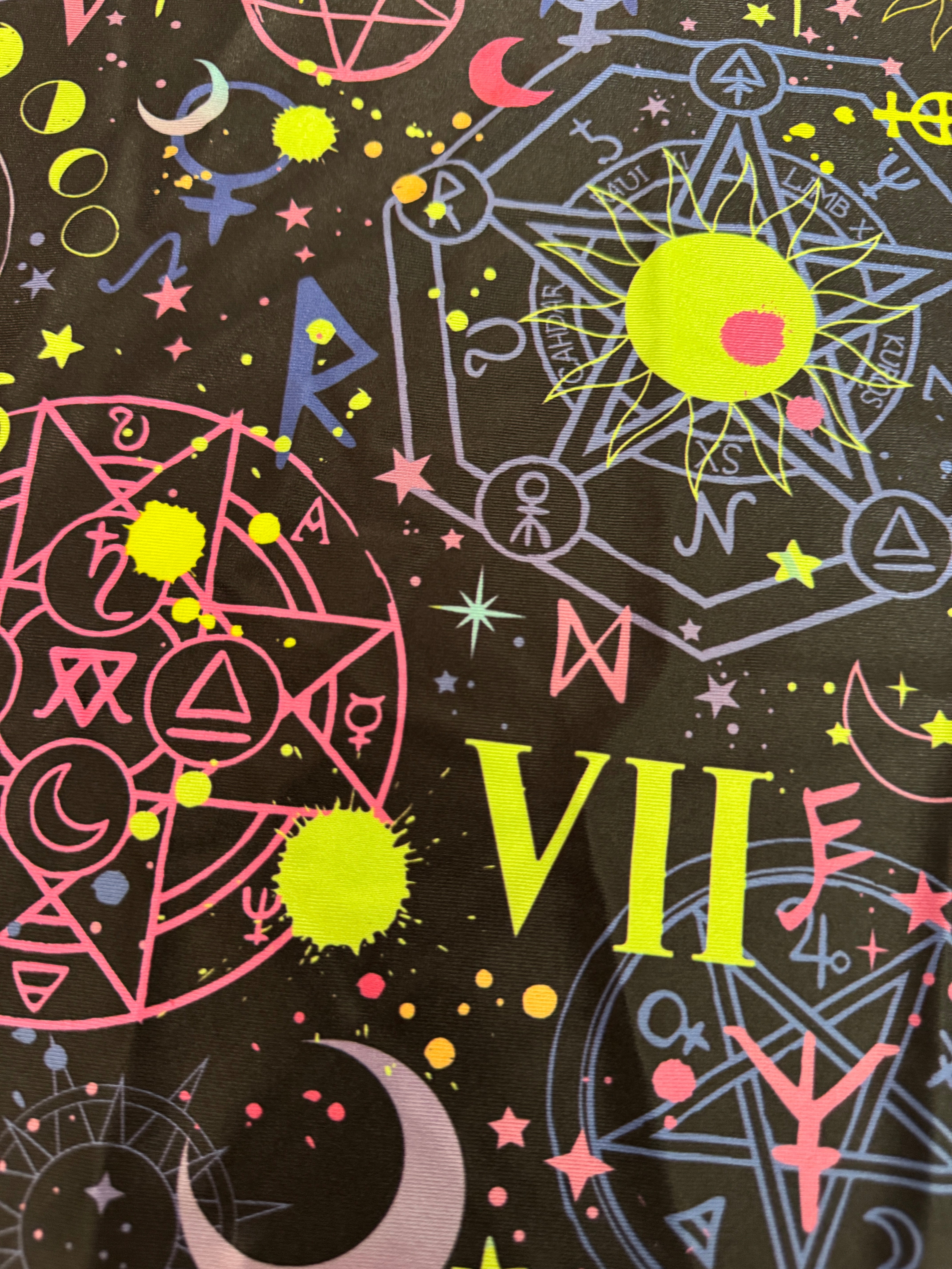 Zodiac Astrology Nylon Spandex, Kiki Sewing Store, Luxury Fabric, Cheap Fabric Store, Kiki Textiles, Textile by the Yard, Los Angeles Fabrics