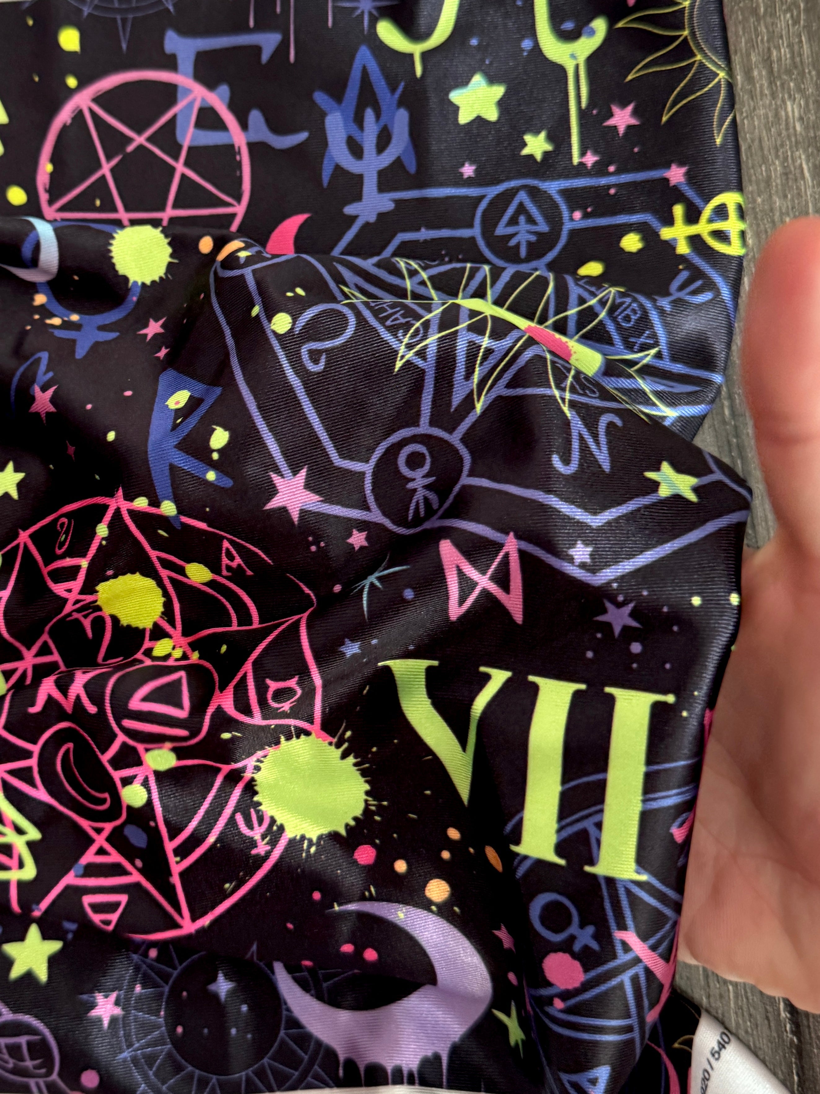 Zodiac Astrology Nylon Spandex, Nylon Spandex Print, Printed Spandex Fabric, Stretch Print Fabric, Printed Stretch Fabric, Spandex Print Fabric, Printed Fabric Stretch