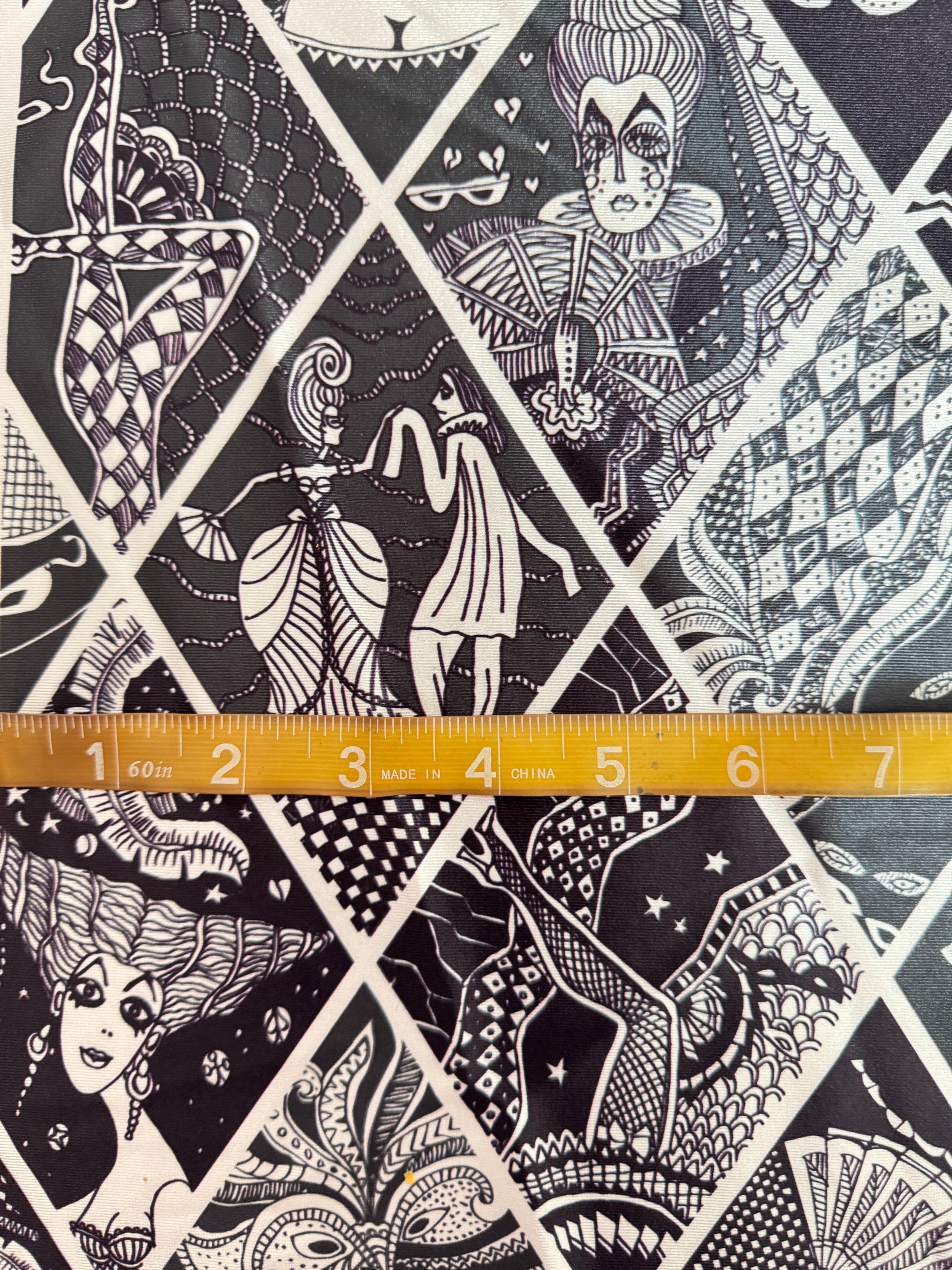 Midnight Stories Nylon Spandex, Kiki Sewing Store, Luxury Fabric, Cheap Fabric Store, Kiki Textiles, Textile by the Yard, Los Angeles Fabrics
