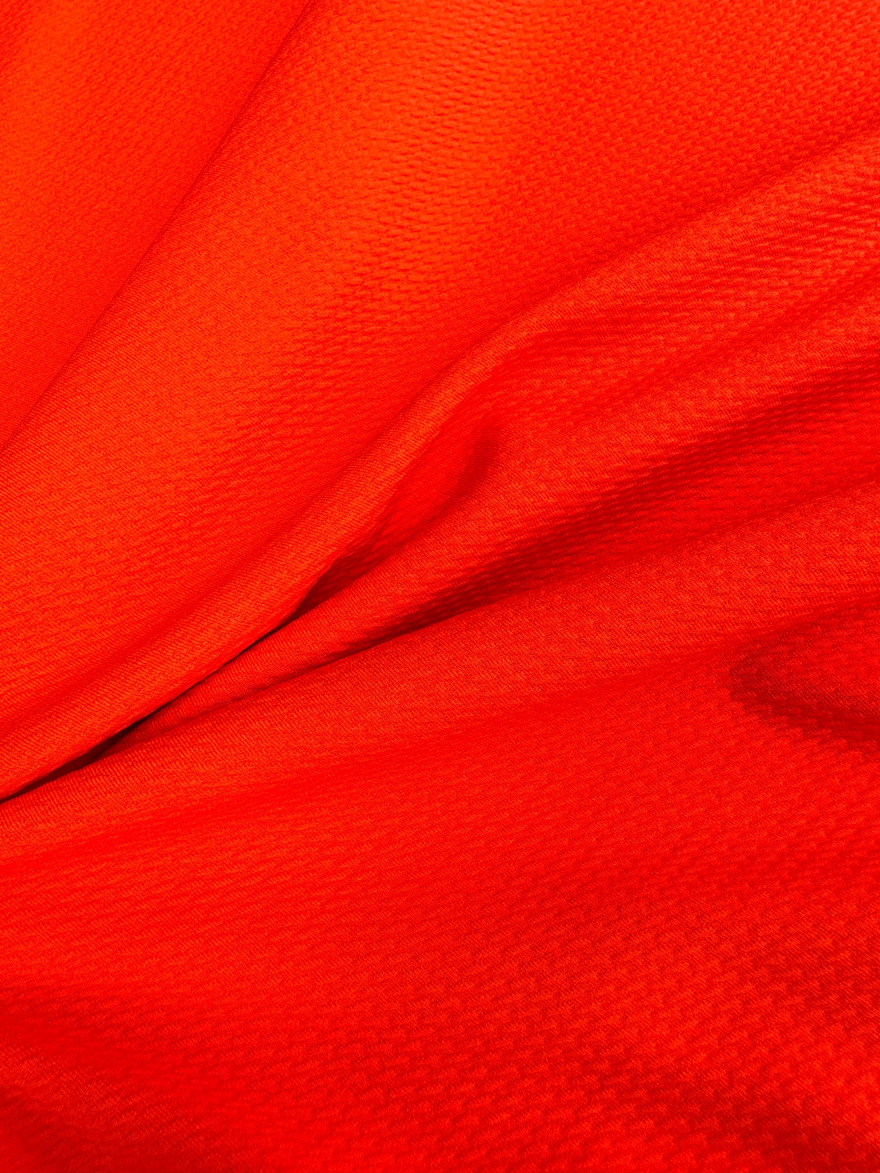 Bright Orange Liverpool Knit, orange Liverpool Knit, light orange Liverpool Knit, dark orange Liverpool Knit, Liverpool Knit for woman, Liverpool Knit for party wear, Liverpool Knit for gown, Liverpool Knit for bride, Liverpool Knit on discount, Liverpool Knit on sale, premium Liverpool Knit 