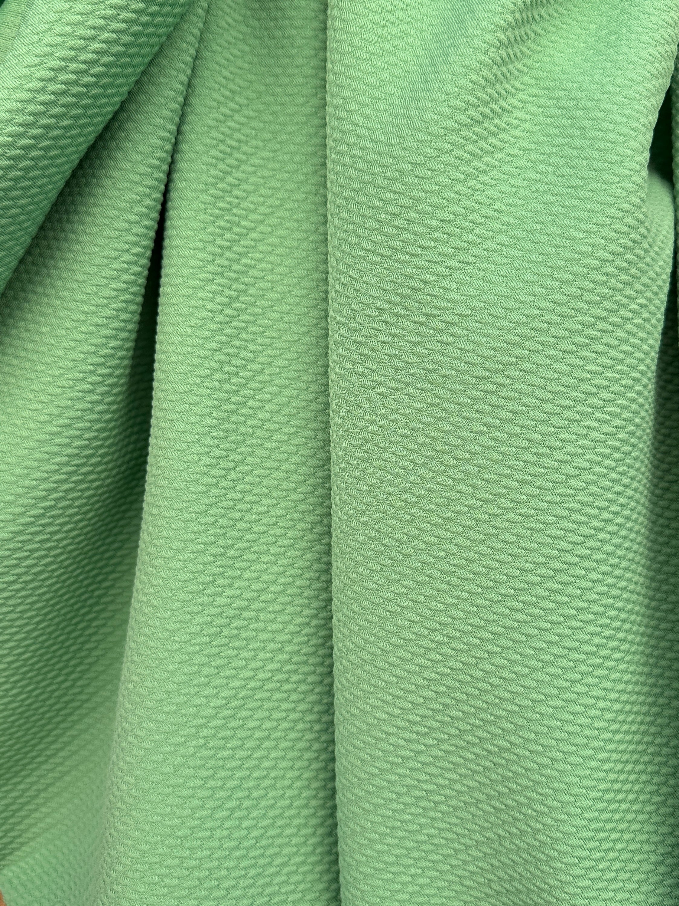sage green liverpool knit, green liverpool knit, light green liverpool knit, knit for woman, knit for bride, knit on discount, knit on sale, knit for gown, liverpool knit for party wear, premium liverpool knit, kiki textile liverpool knit