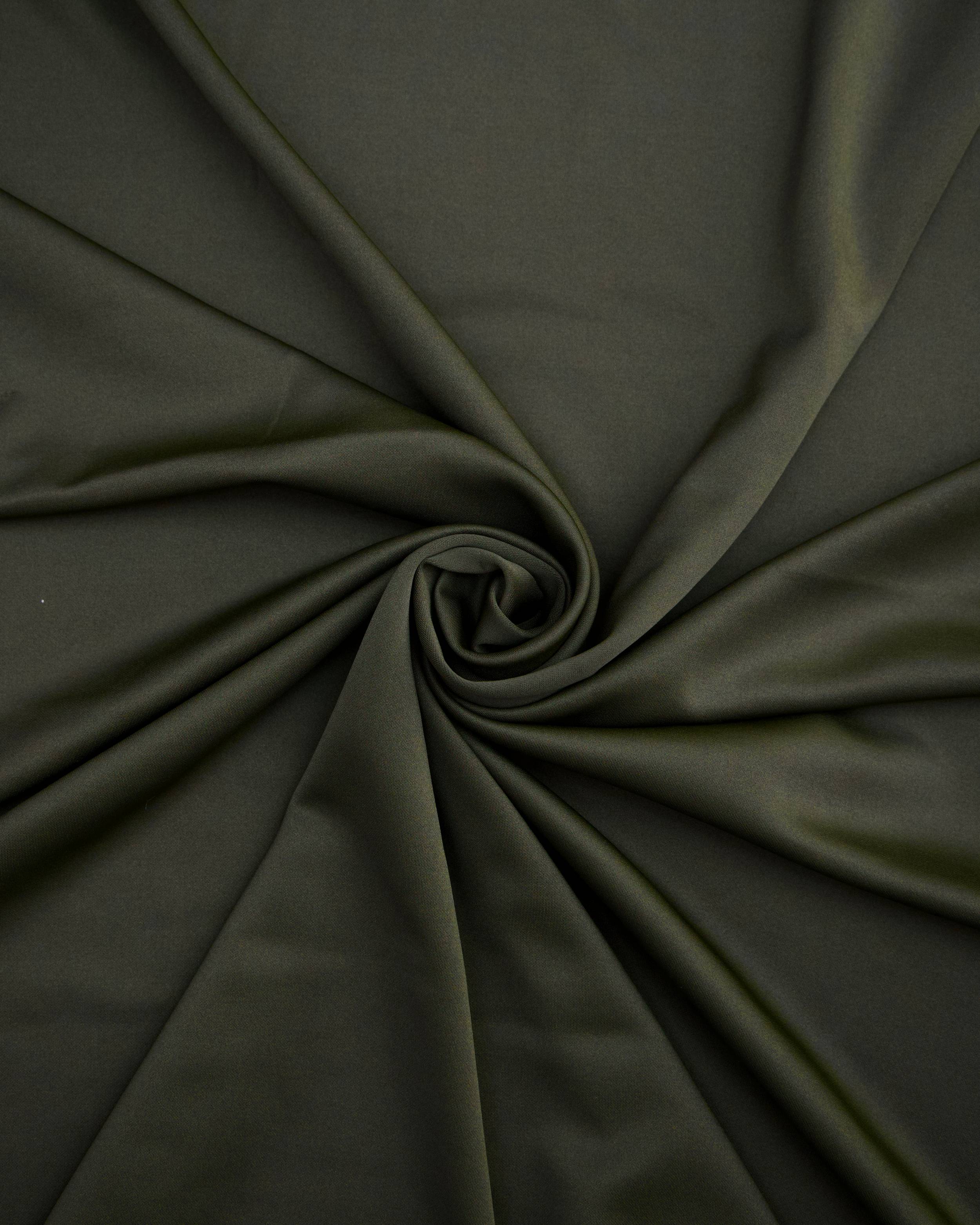 Army Green Cloud Modal Scuba, Cloud Modal Scuba, Scuba Knit Fabric, Modal Scuba Knit, Stretch Scuba Fabric, Rayon Blend Fabric, Spandex Knit Fabric