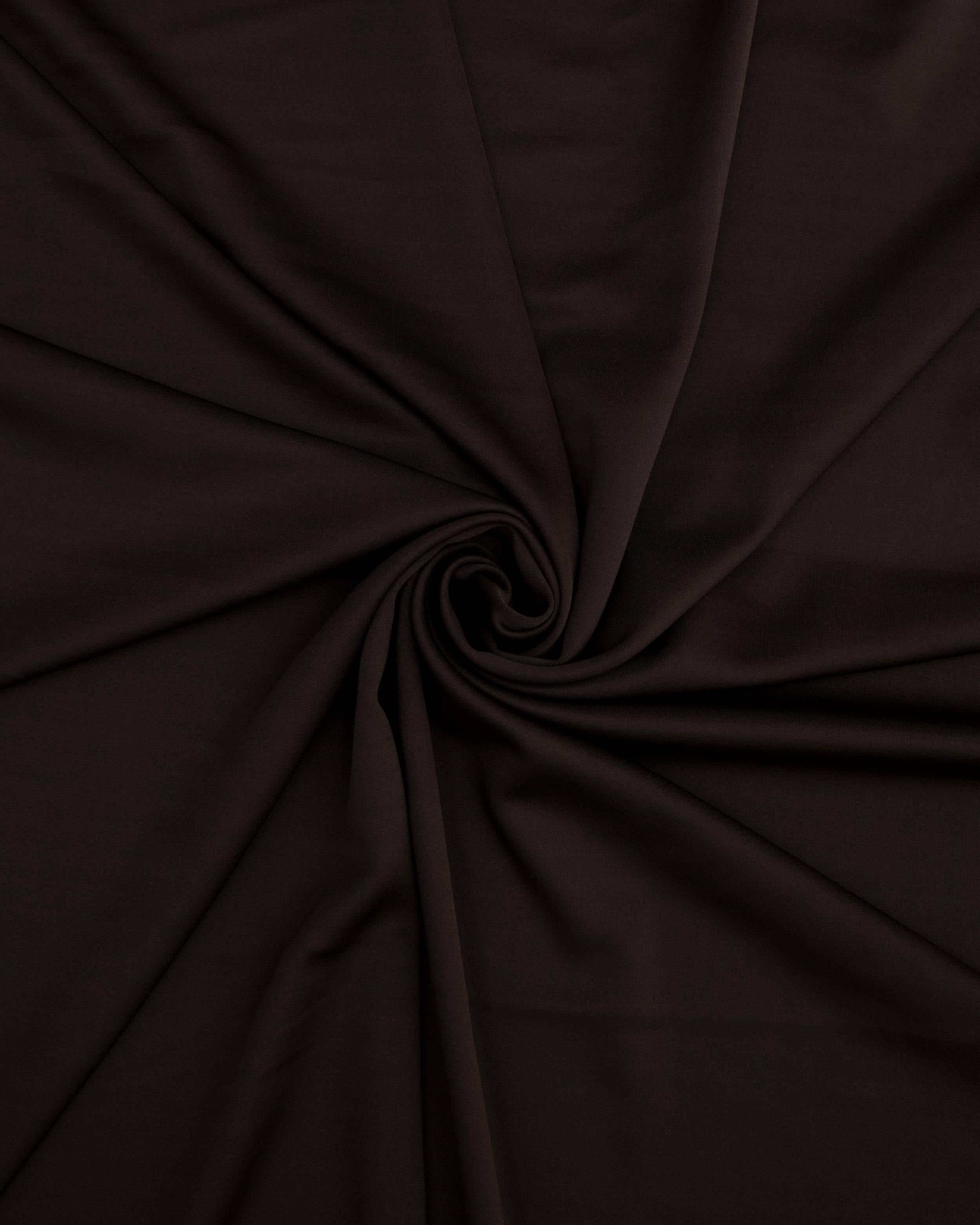 Dark Brown Cloud Modal Scuba, Cloud Modal Scuba, Scuba Knit Fabric, Modal Scuba Knit, Stretch Scuba Fabric, Rayon Blend Fabric, Spandex Knit Fabric