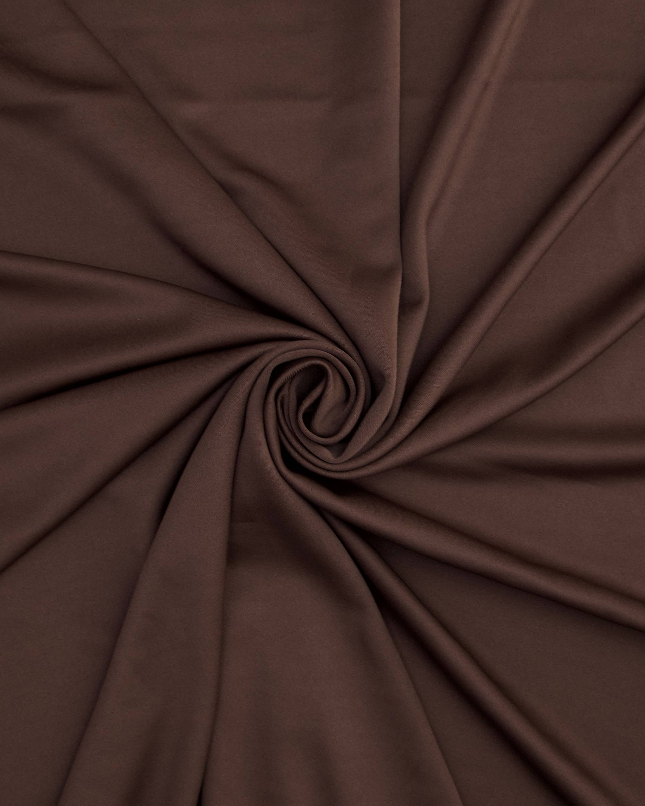 Brown Cloud Modal Scuba, Cloud Modal Scuba, Scuba Knit Fabric, Modal Scuba Knit, Stretch Scuba Fabric, Rayon Blend Fabric, Spandex Knit Fabric