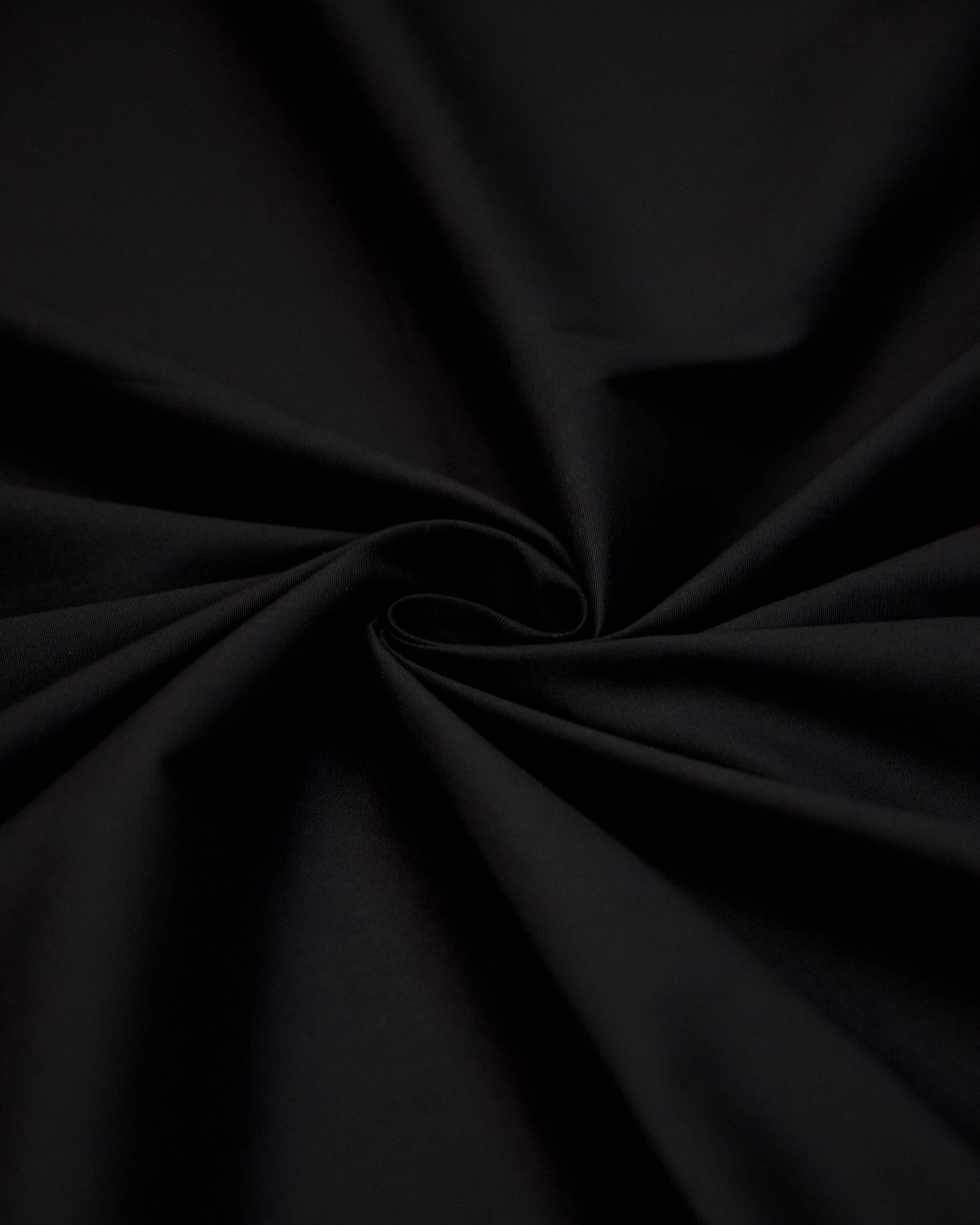Black Bare Soft Cotton, Cotton Spandex Fabric, Soft Cotton Fabric, Bare Soft Cotton, Stretch Cotton Fabric, Breathable Cotton Fabric, Lightweight Cotton Fabric