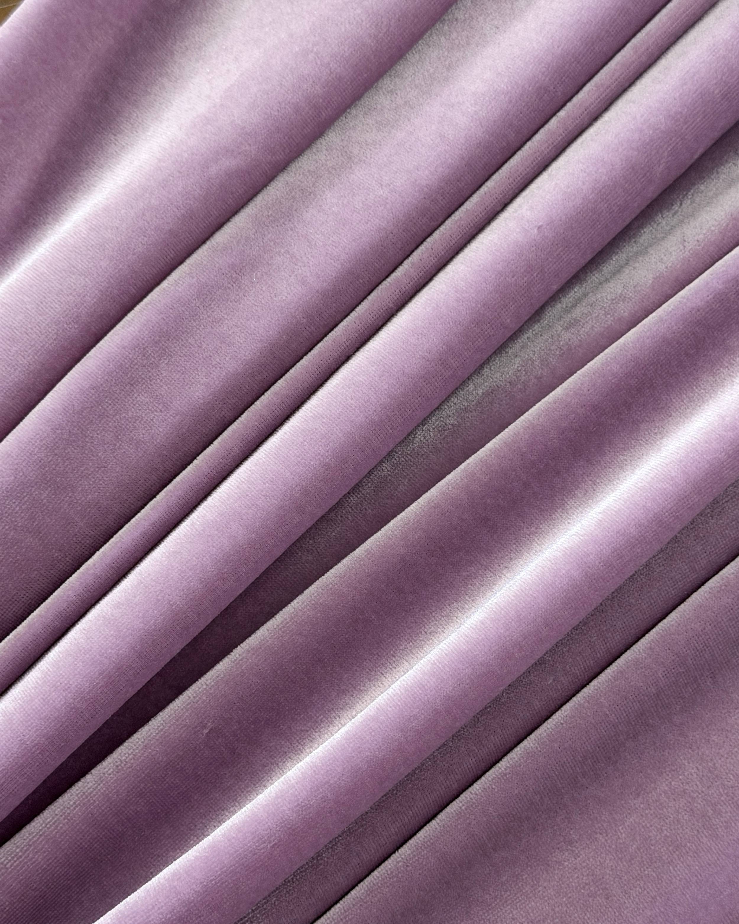 Lilac Stretch Velvet, Stretch Velvet Material, Stretch Velvet Fabric, Velour Fabric Sale, Velvet Fabric Online, Stretch Velvet Spandex, Plush Velvet