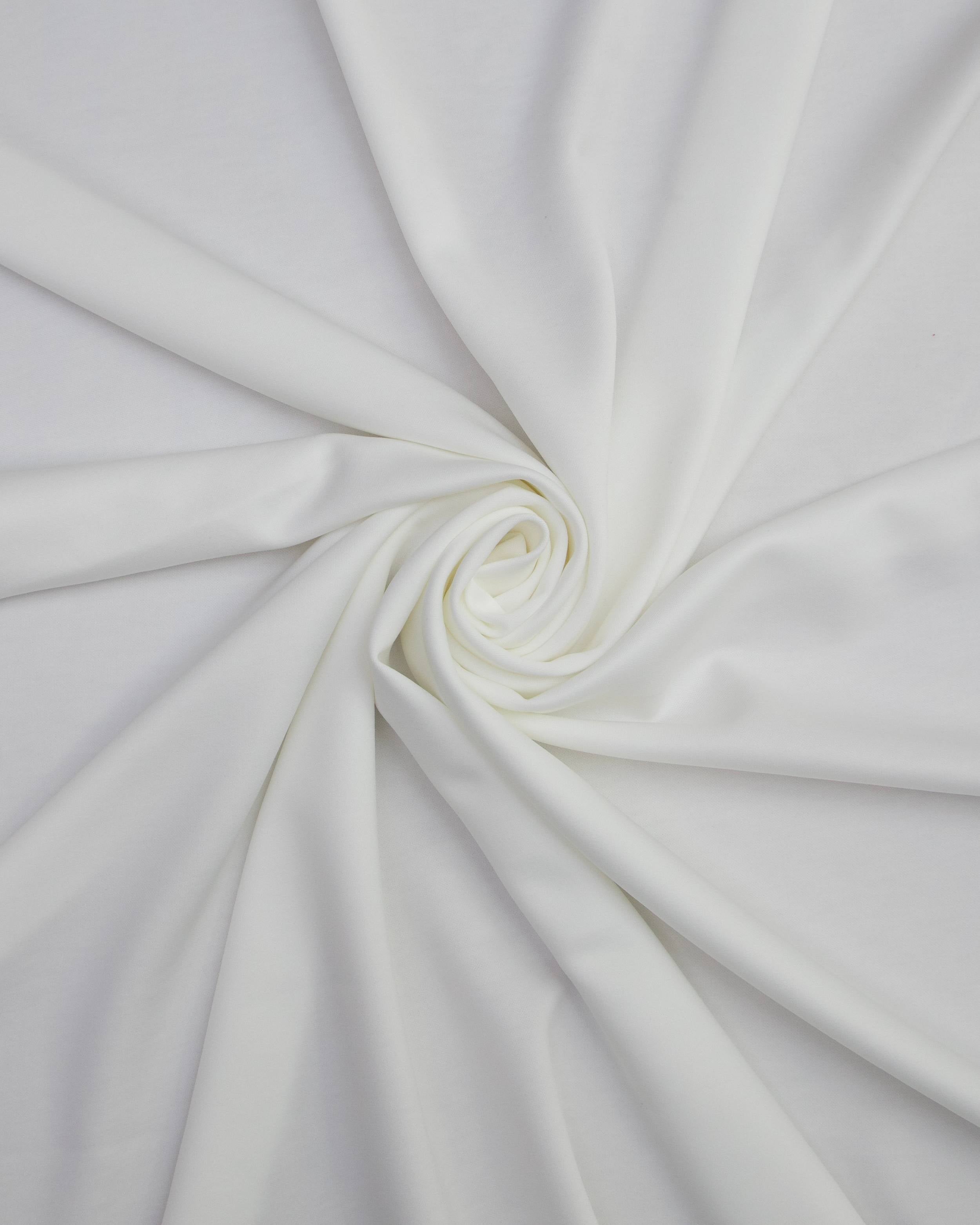 White Cloud Modal Scuba, Cloud Modal Scuba, Scuba Knit Fabric, Modal Scuba Knit, Stretch Scuba Fabric, Rayon Blend Fabric, Spandex Knit Fabric