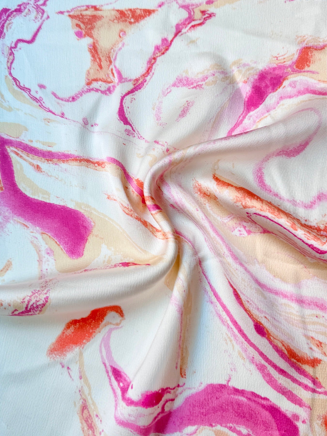 Marble Textile Marble Pink Print Satin – KikiTextiles