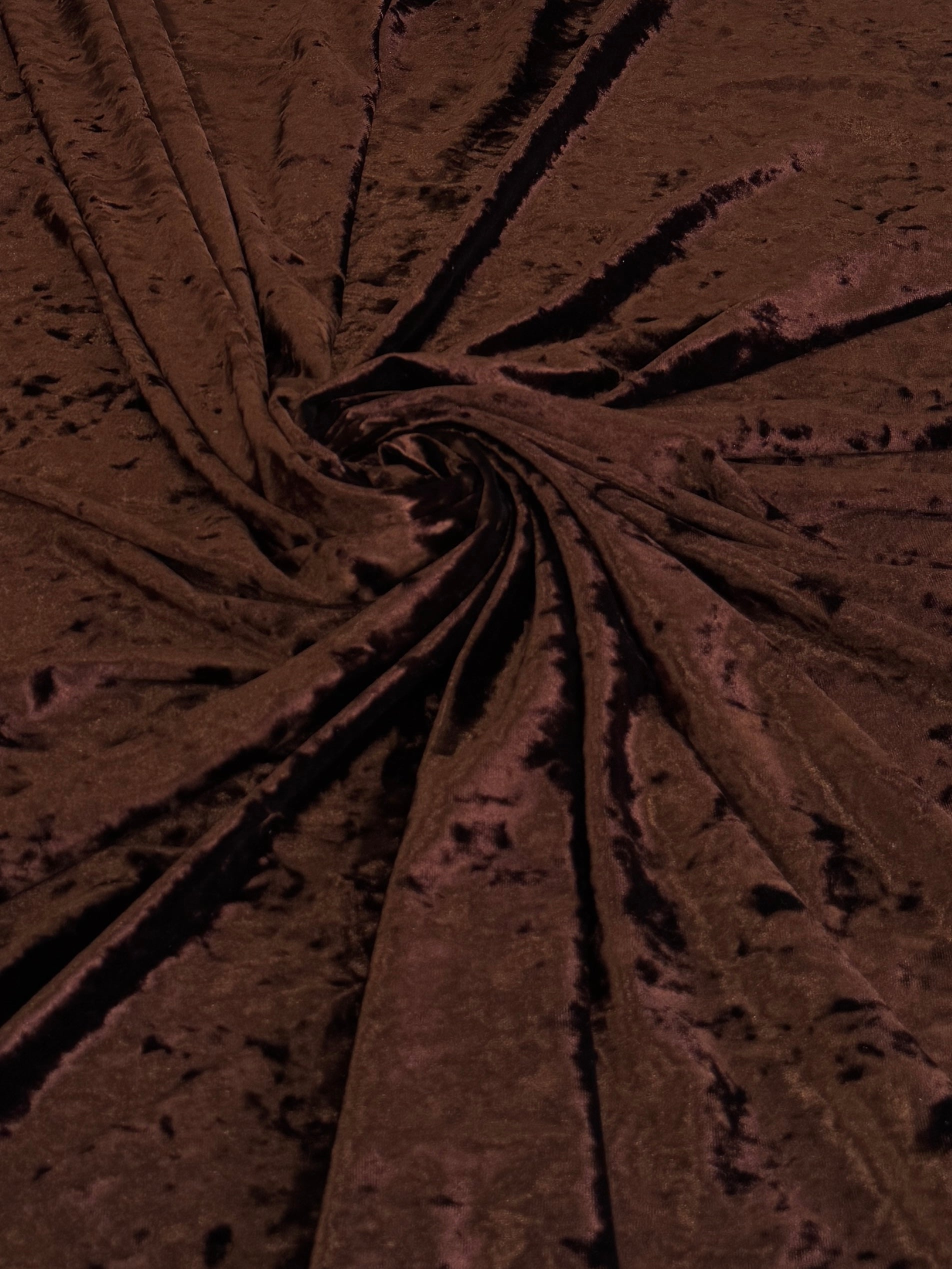 Chocolate Brown Stretch Crushed Velvet, Crushed Velvet Fabric, Stretch Velvet Fabric, Velvet Stretch Fabric, Crushed Velvet Stretch, Soft Velvet Fabric, Luxury Velvet Fabric