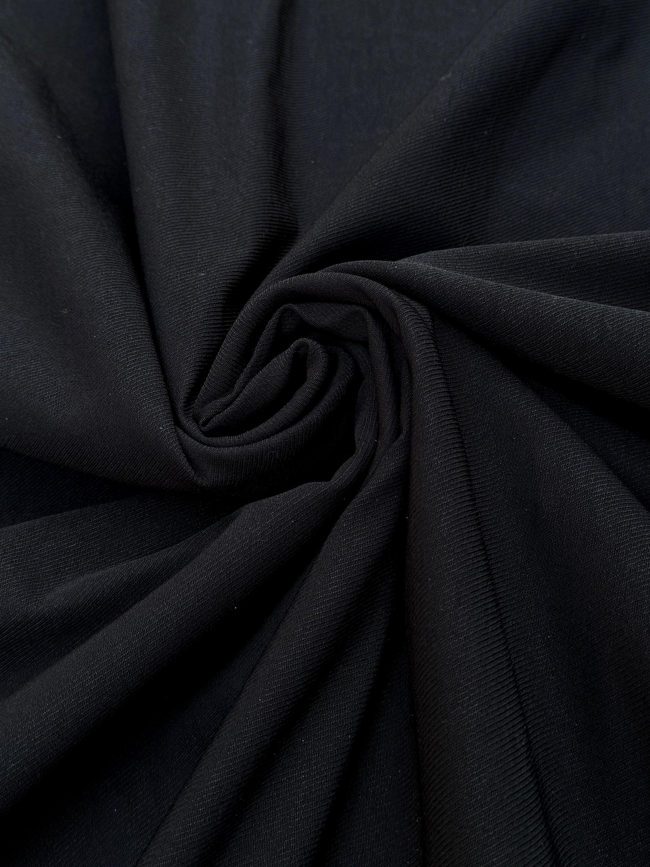 Black Denim Look Stretch Twill, Stretch Twill Fabric, Denim Twill Fabric, Faux Denim Fabric, Twill Fabric Stretch, Stretch Denim Fabric, Denim Knit Fabric, Lightweight Denim Twill