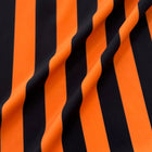 Orange Black 1" Stripe