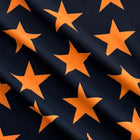 Orange on Black Star
